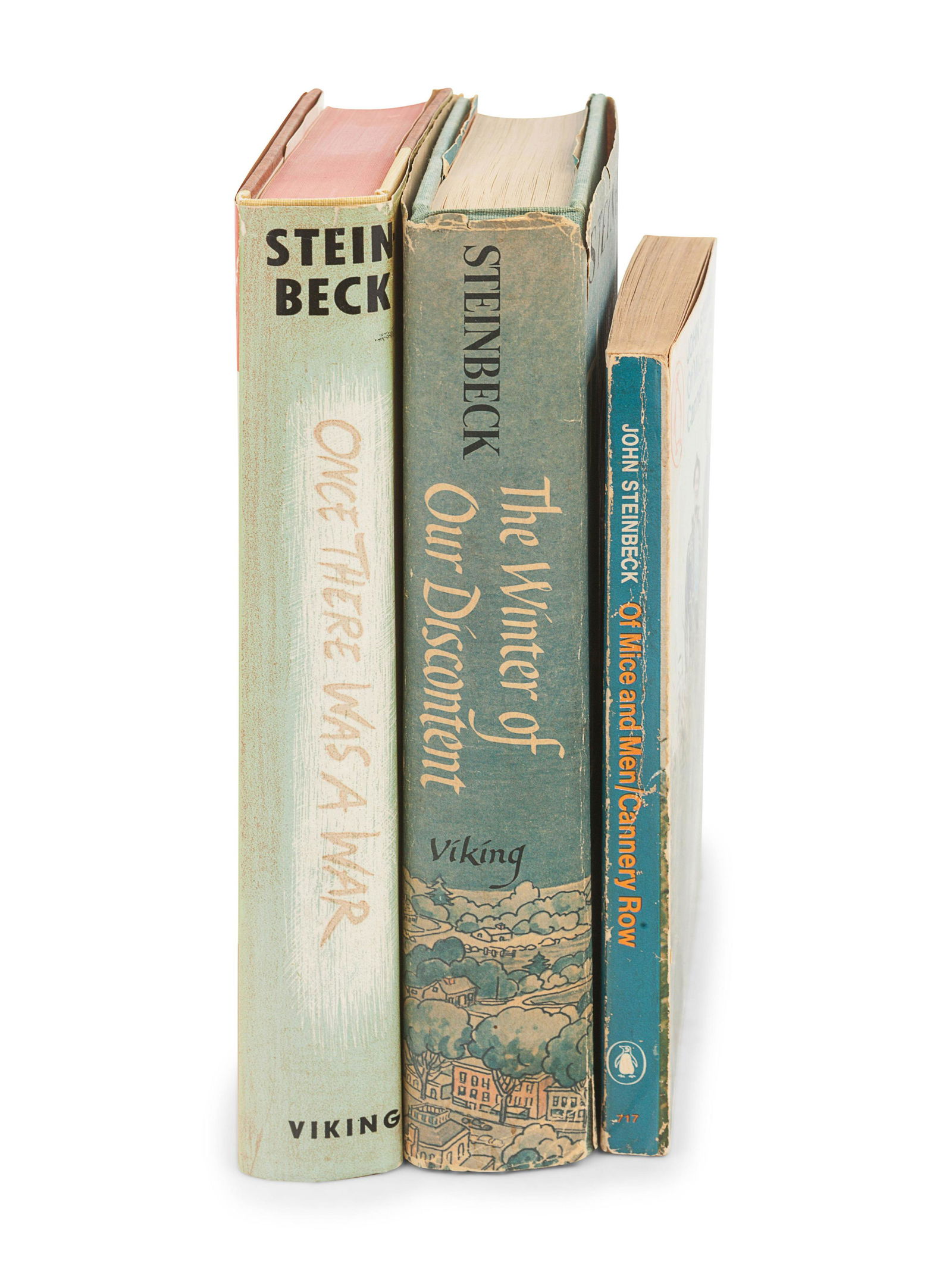 STEINBECK, John (1902-1968).  A group of 3 works, (1 of 10)