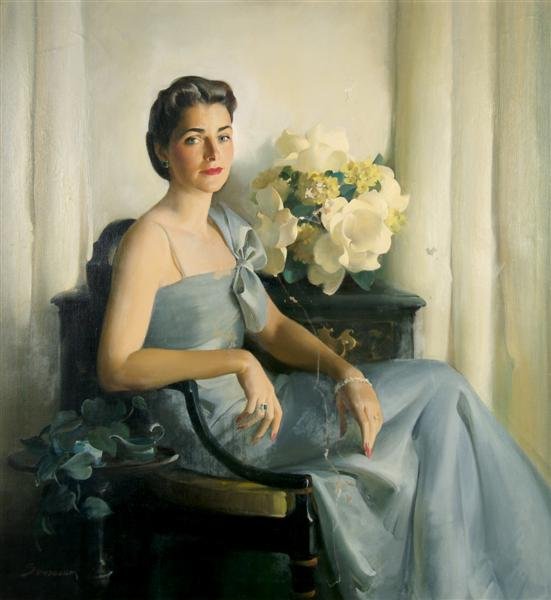 Haddon Hubbard Sundblom, (American, 1899-1976), Portrai