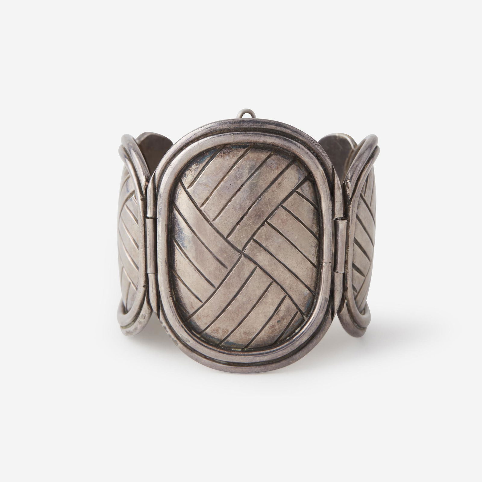 A sterling silver bracelet, Spratling, Petate (1 of 2)