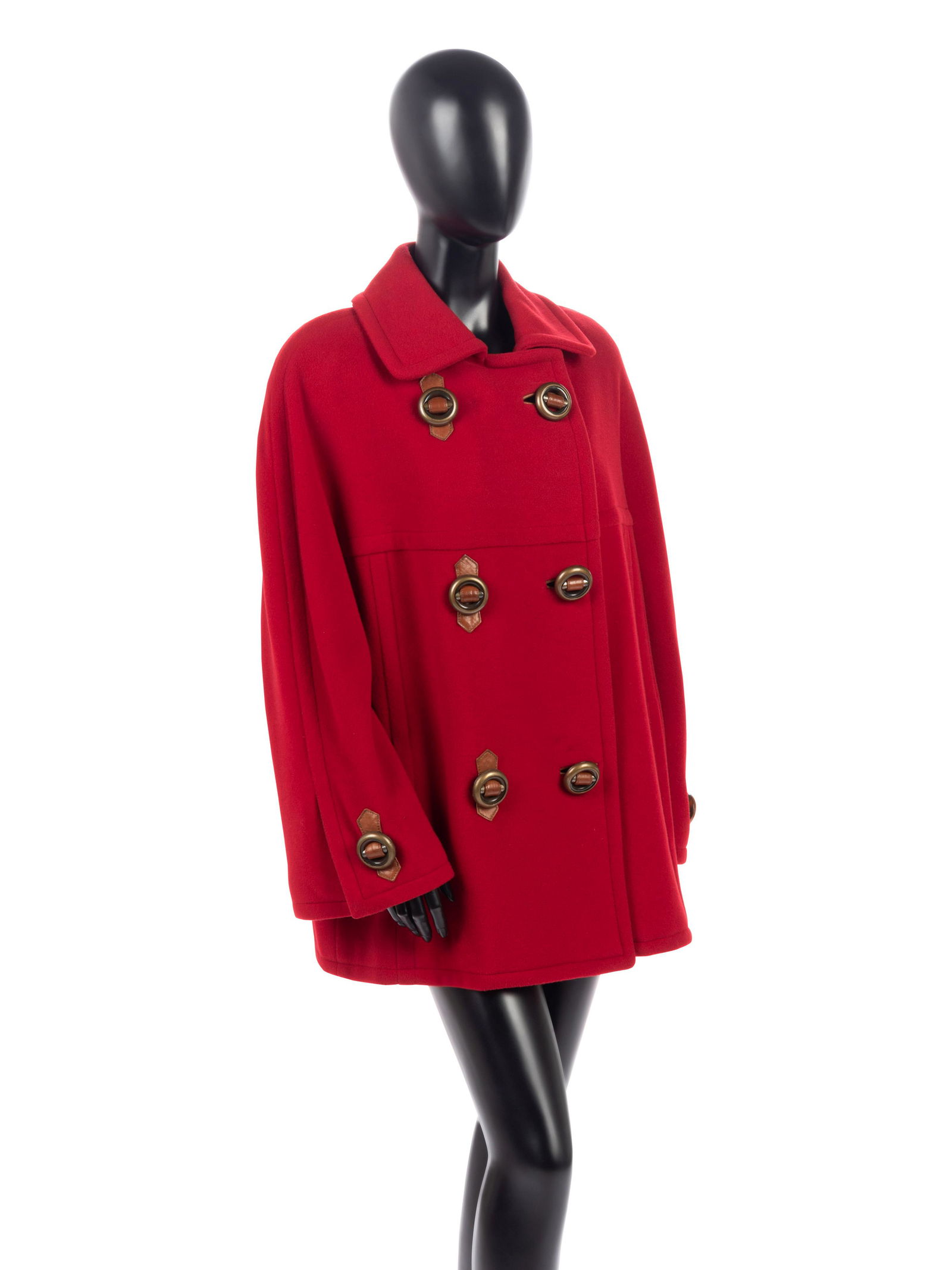 Gianfranco Ferre Double Breast Wool Coat (1 of 6)