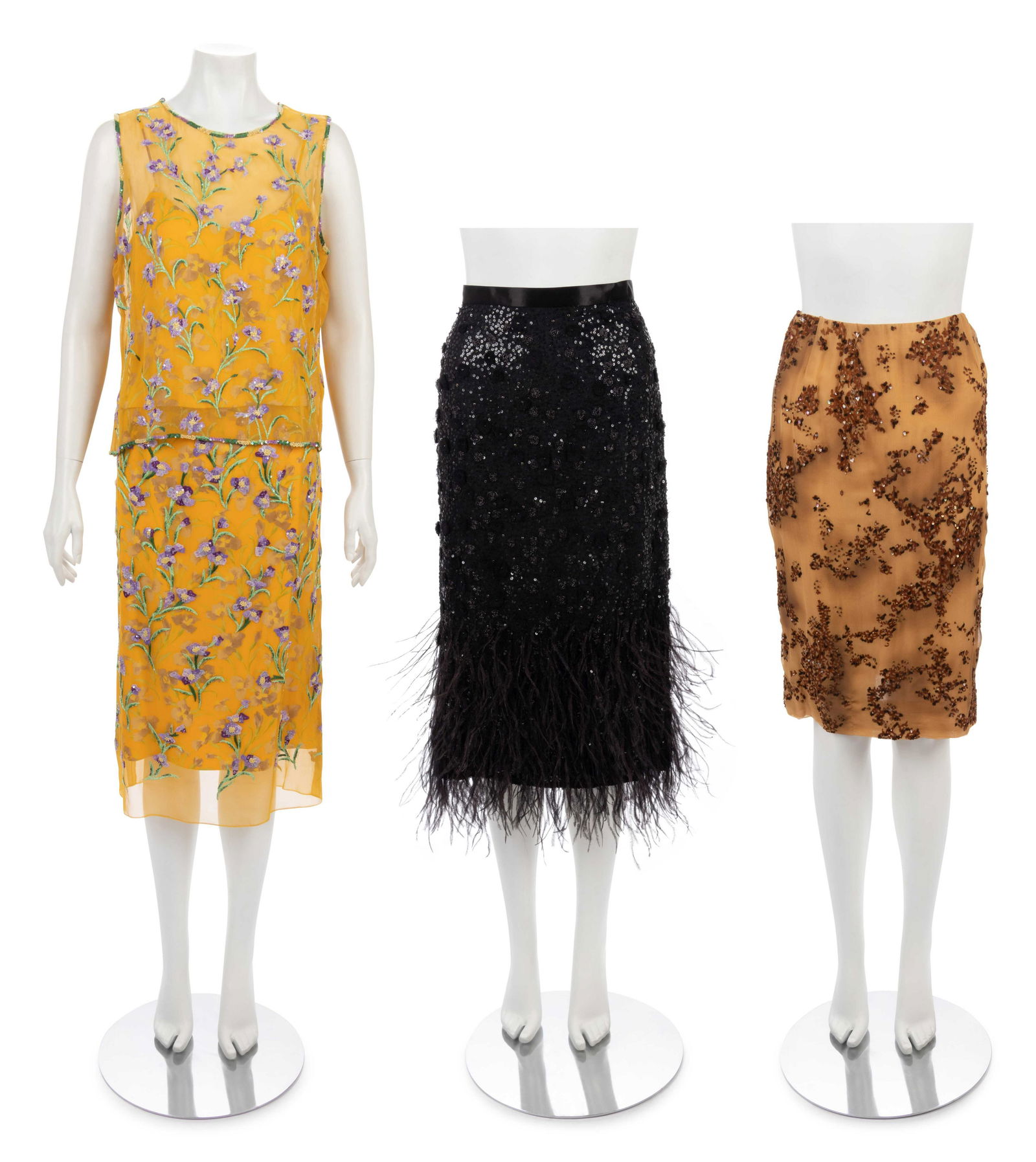 Five Bill Blass Pieces: One Three-Piece Ensemble, Two (1 of 7)