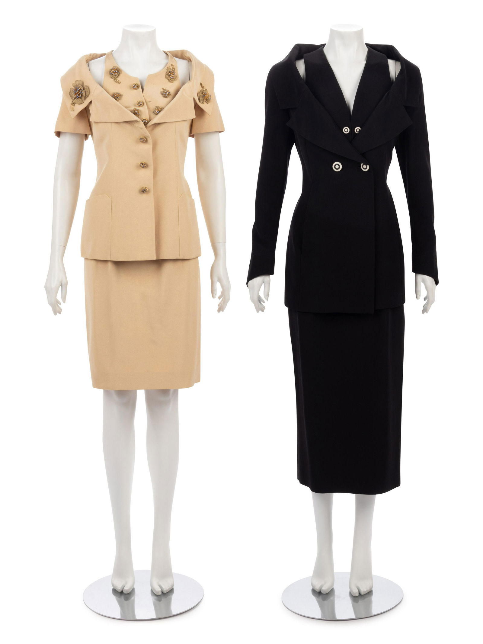Two Karl Lagerfeld Two-Piece Skirt Suits, 1980s (1 of 6)
