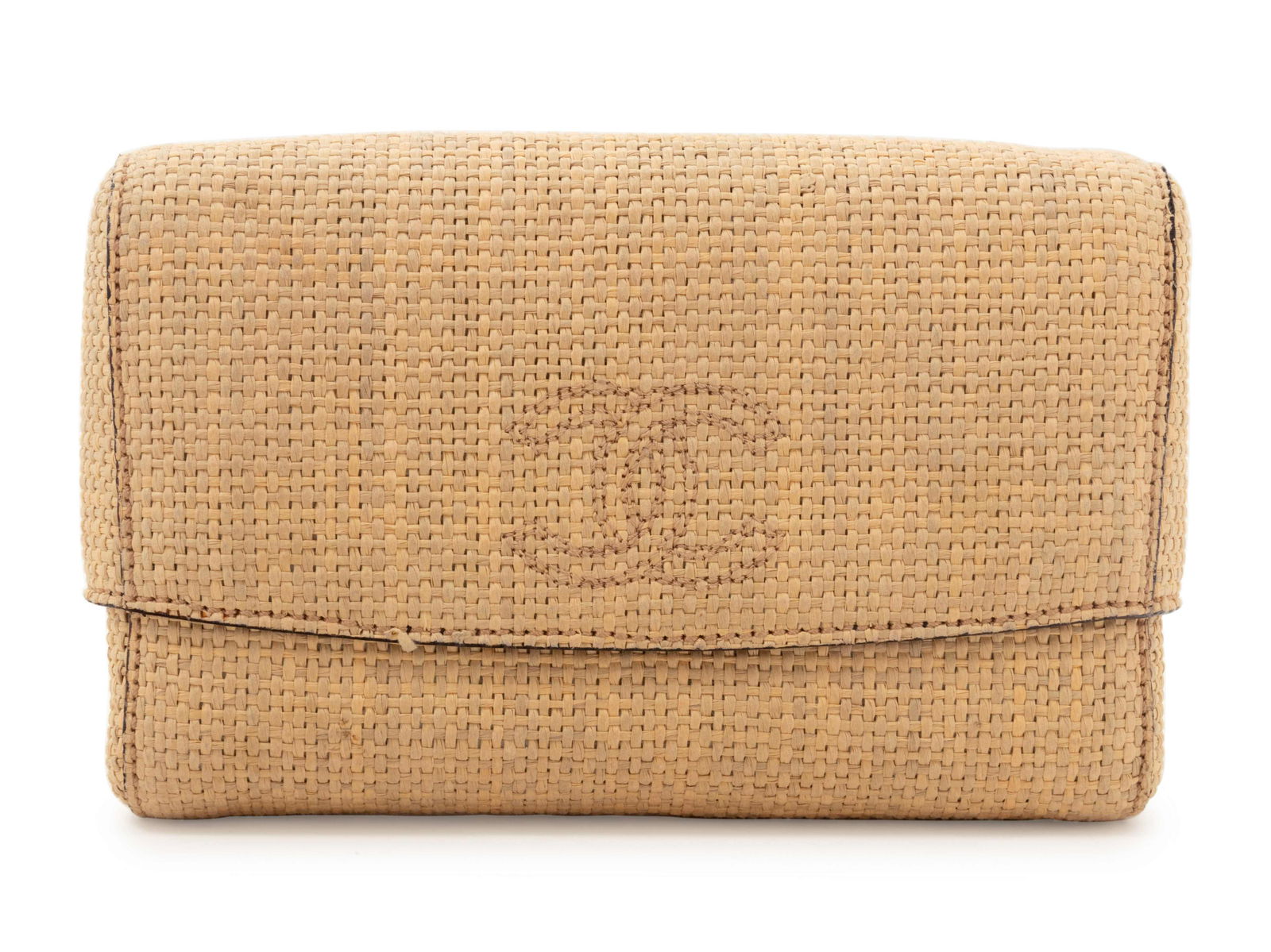 Chanel Woven Cane Slip Bag, 1997-1999 (1 of 7)