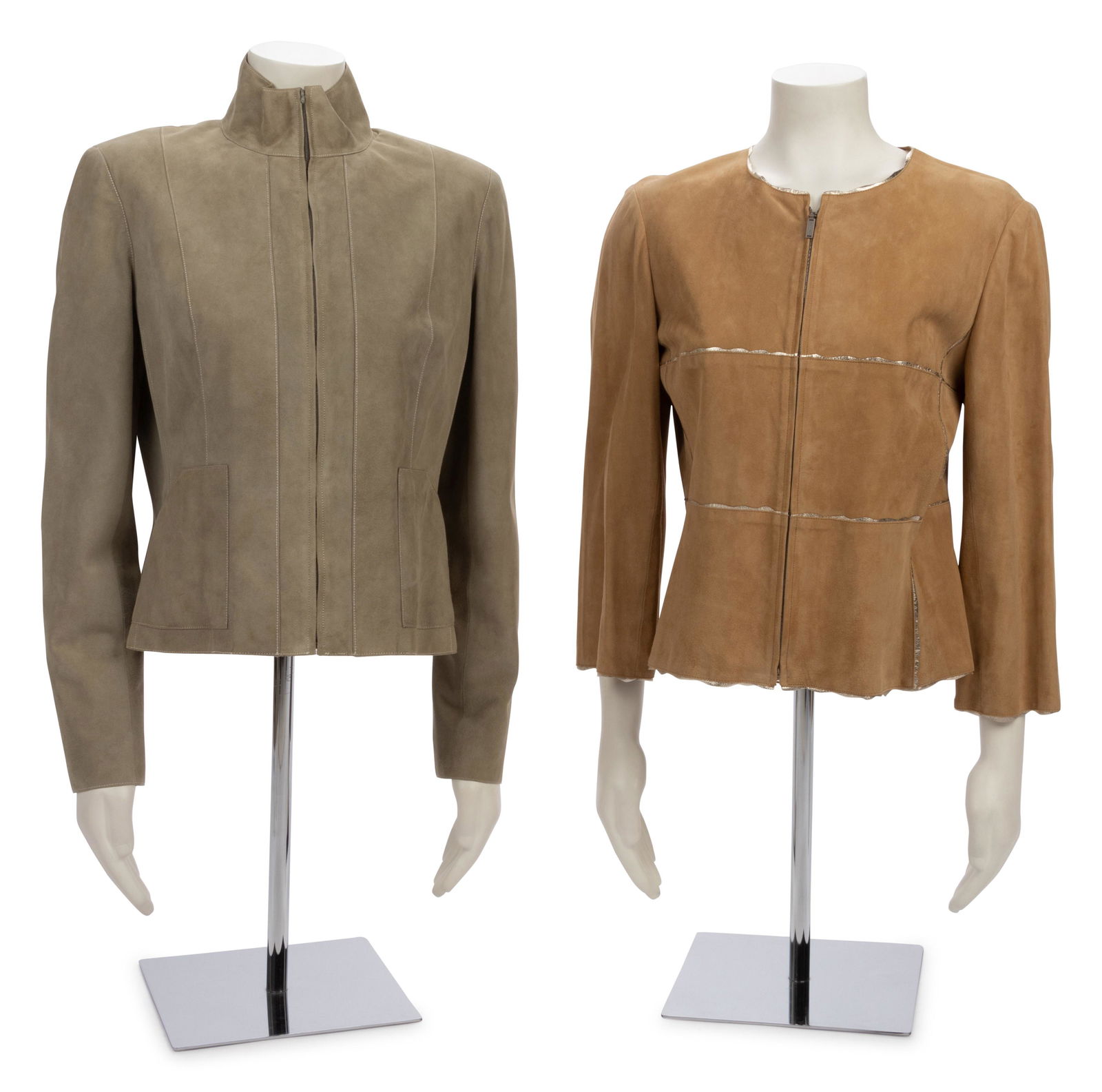Two Chanel Suede Jackets, 2000-2003 (1 of 3)