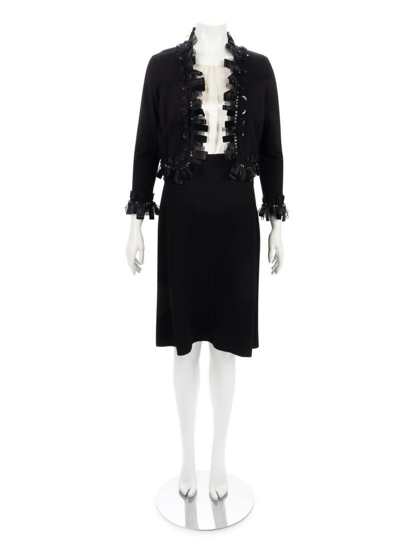 Oscar de la Renta Two-Piece Ensemble: One Cashmere (1 of 4)