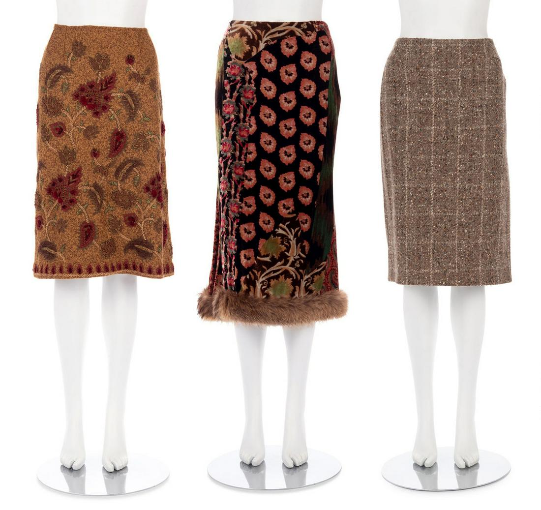 Collection of Six Designer Pieces: Five Oscar de la (1 of 13)