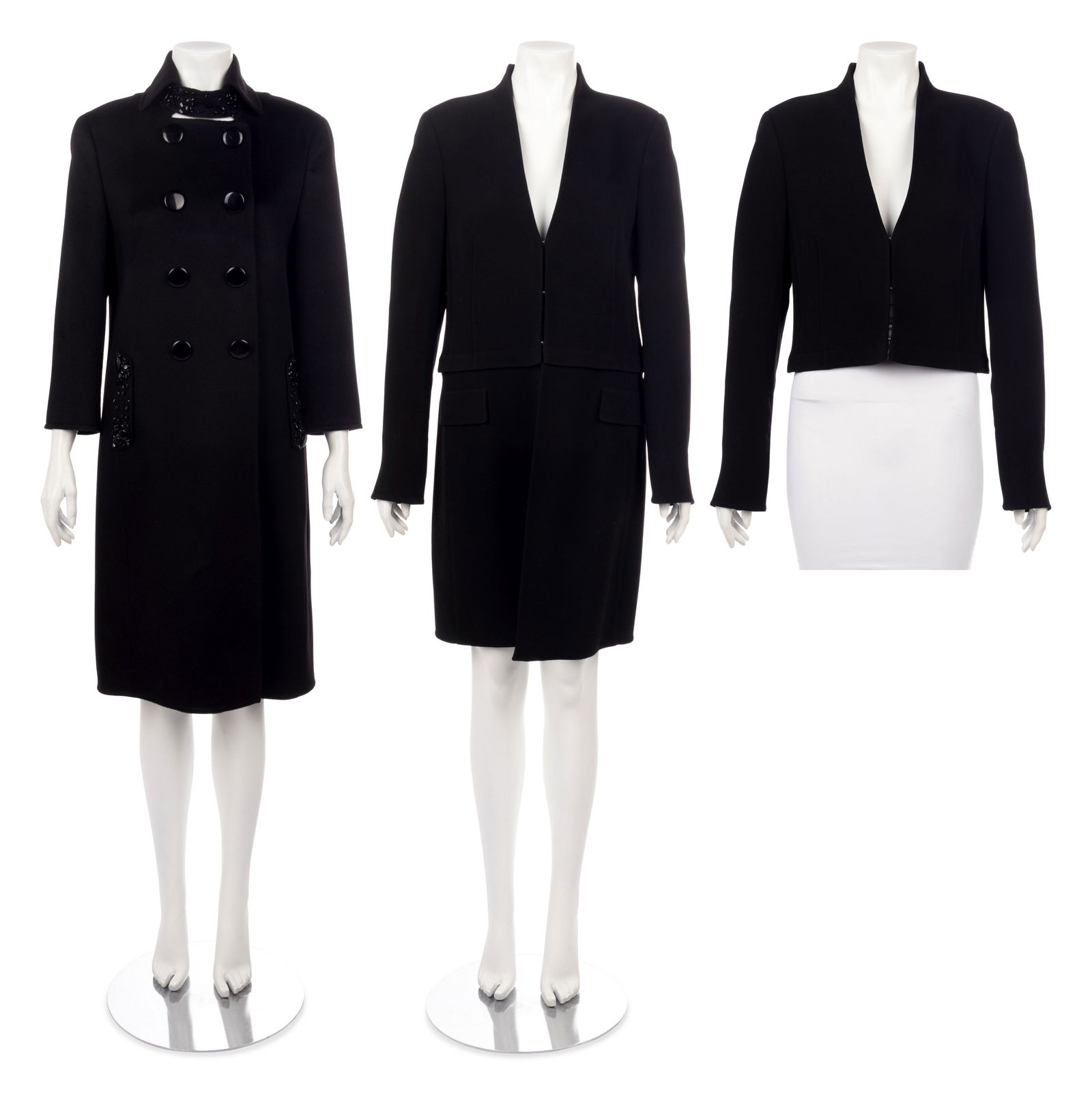 Three Designer Coats: Two Akris, One Giorgio (1 of 4)