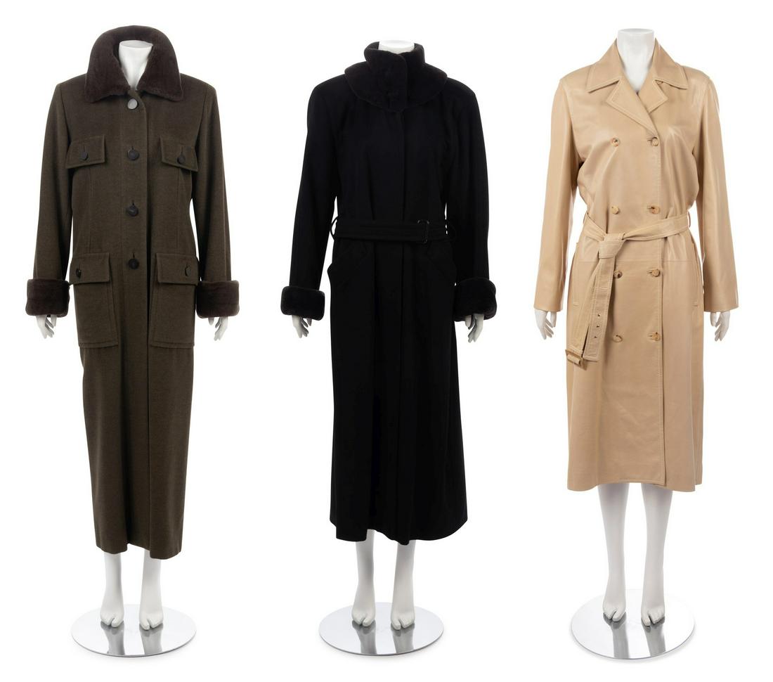 Three Designer Coats: One Celine, Two Bisang  (1 of 4)