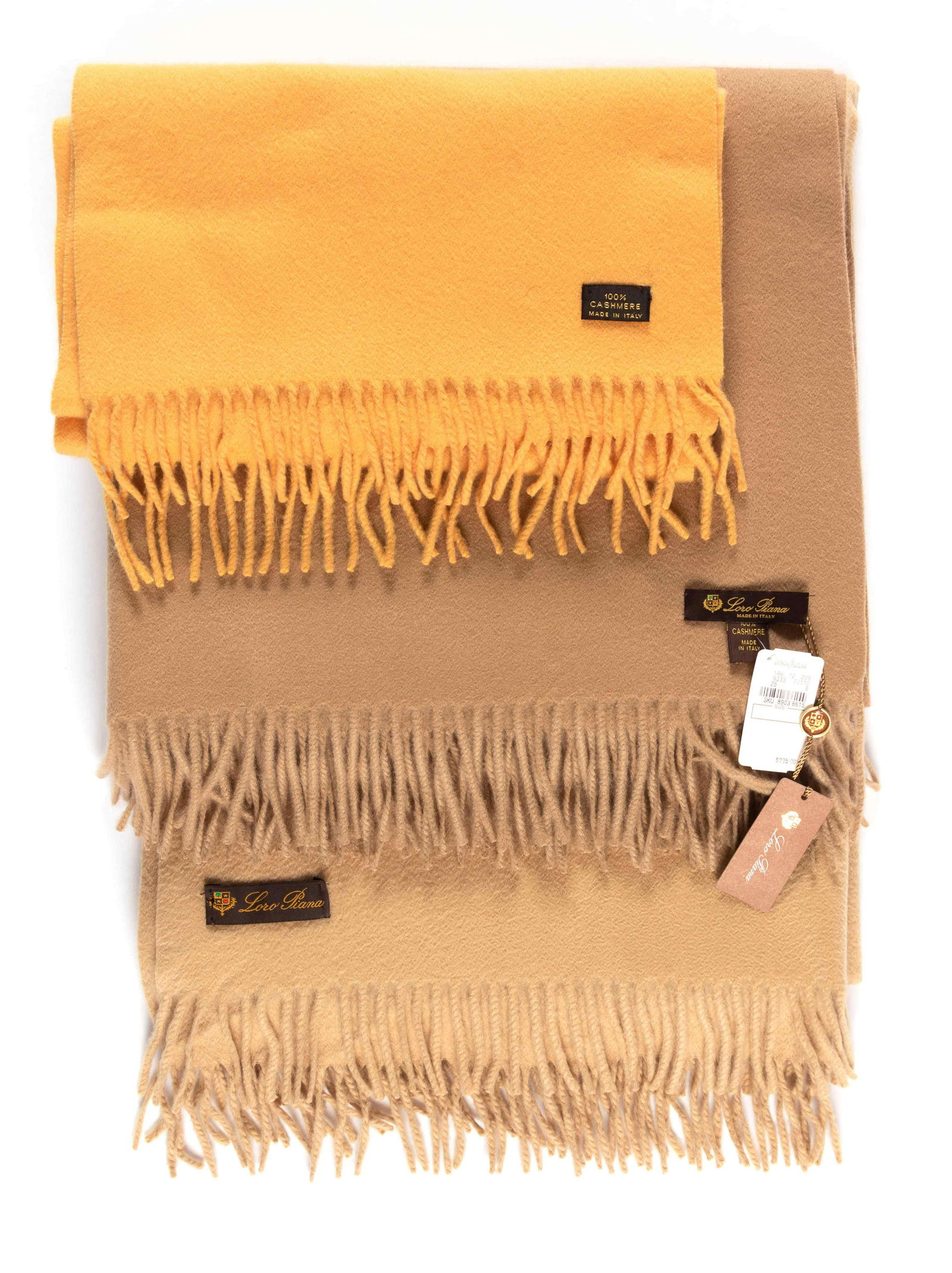 Three Loro Piana Cashmere Scarves (1 of 4)