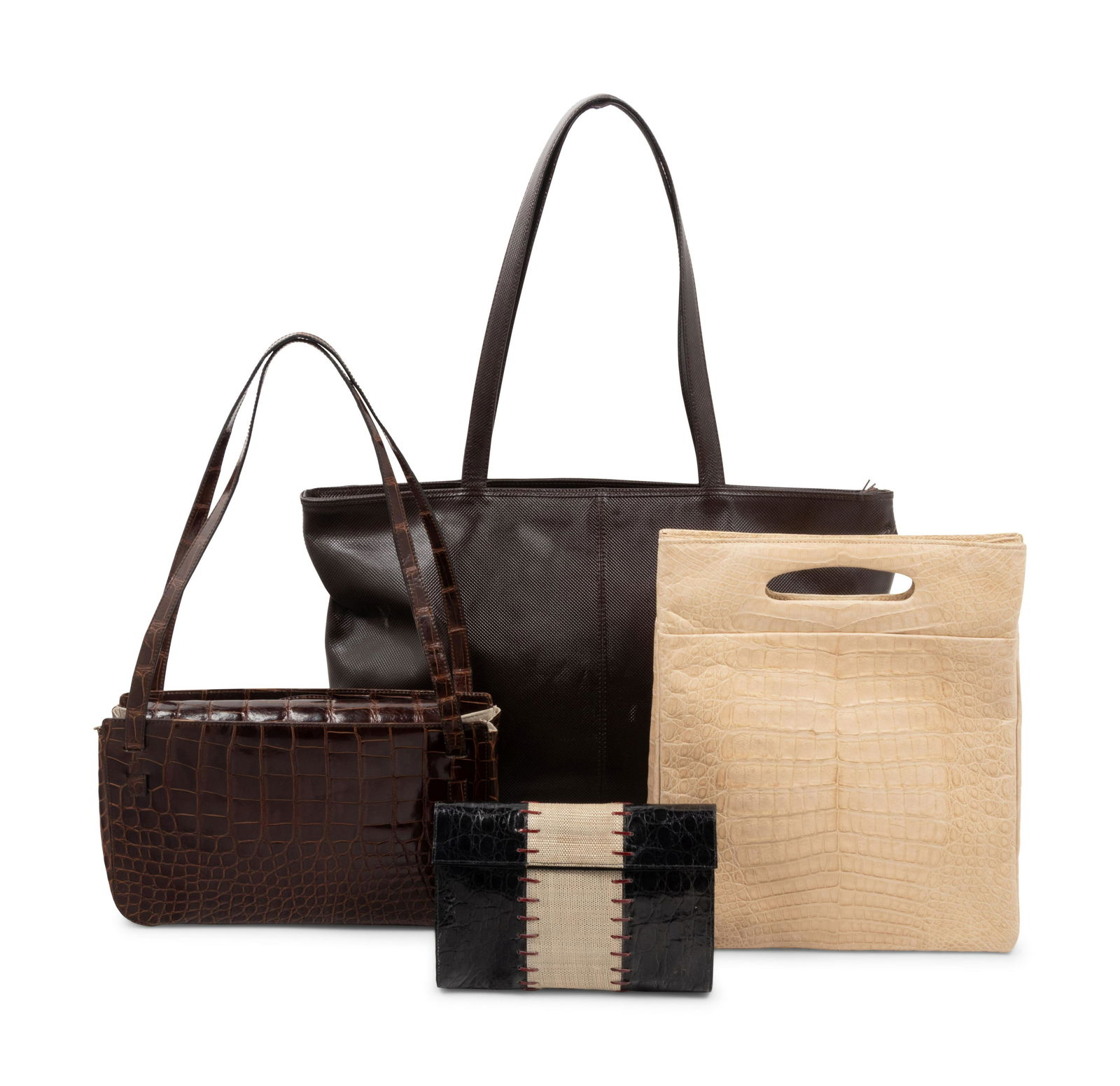 Four Exotic Skin Handbags: One Nancy Gonzalez, One (1 of 9)