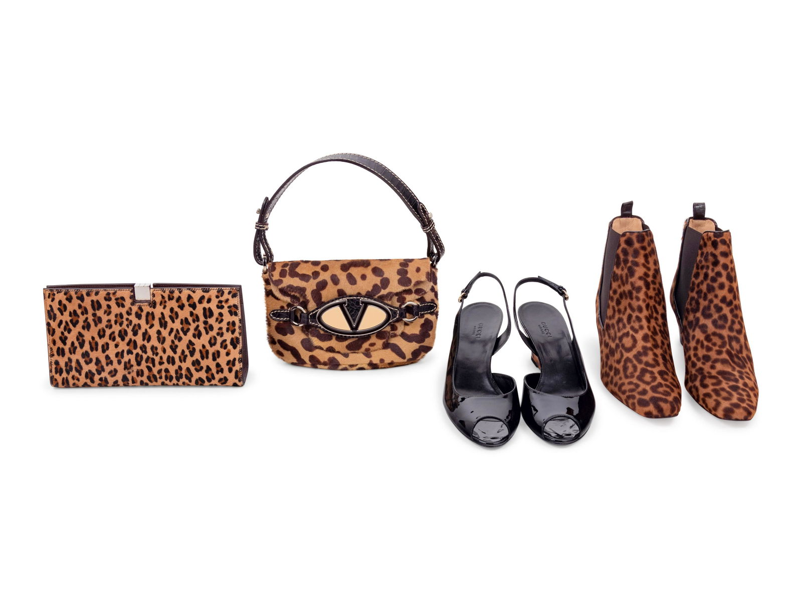 Four Animal Print Pieces: One Lambertson Truex Frame (1 of 9)