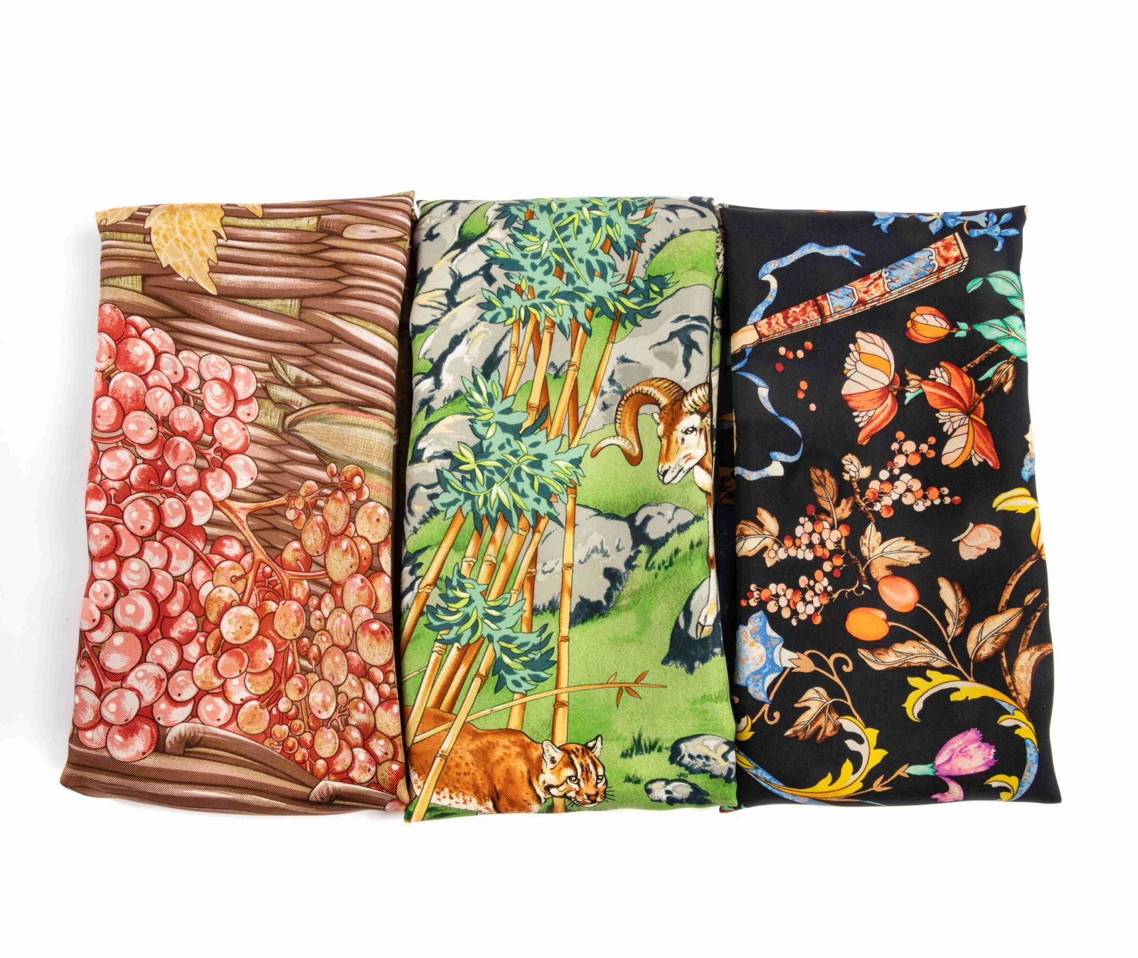 Three Hermes 90cm Scarves (1 of 10)