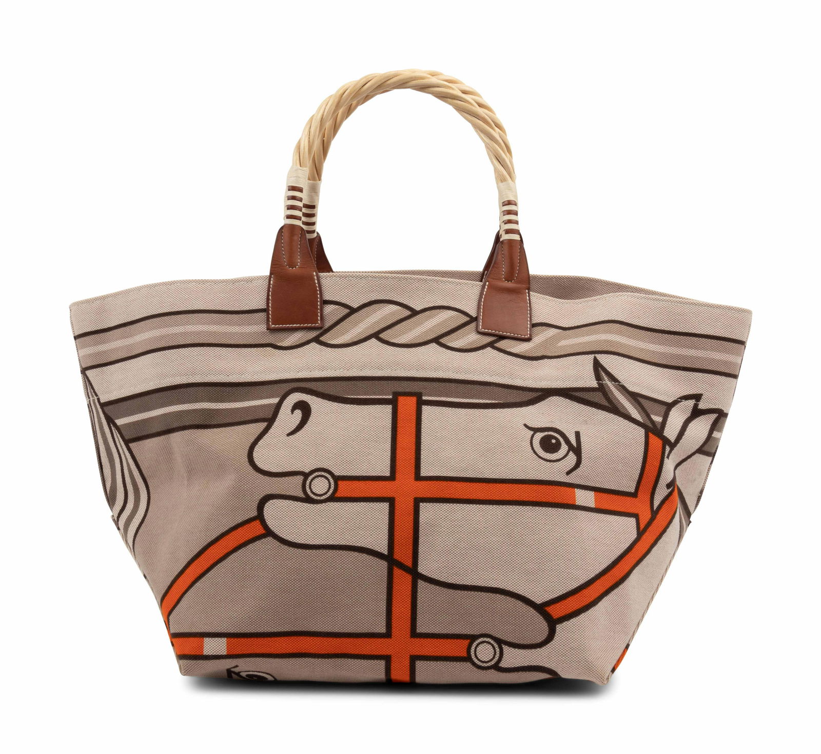 Hermes Steeple Toile Tote Bag, 2011 (1 of 6)