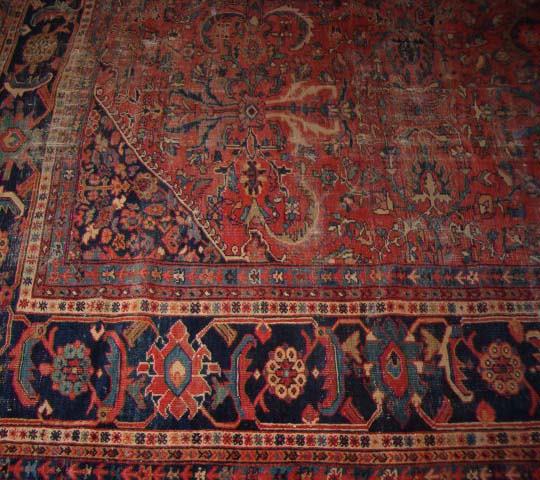 Mahal carpet, west persia, c. 1920,
