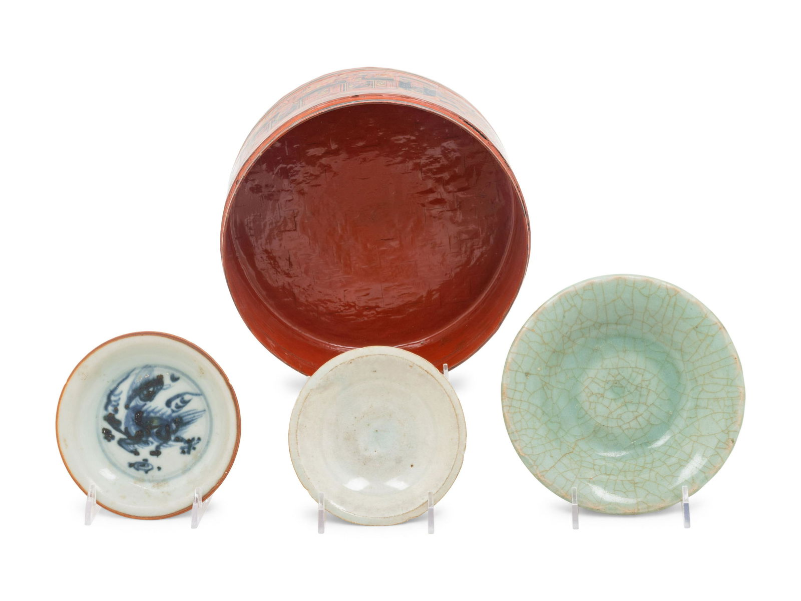 Three Chinese Porcelain Dishes (1 of 2)