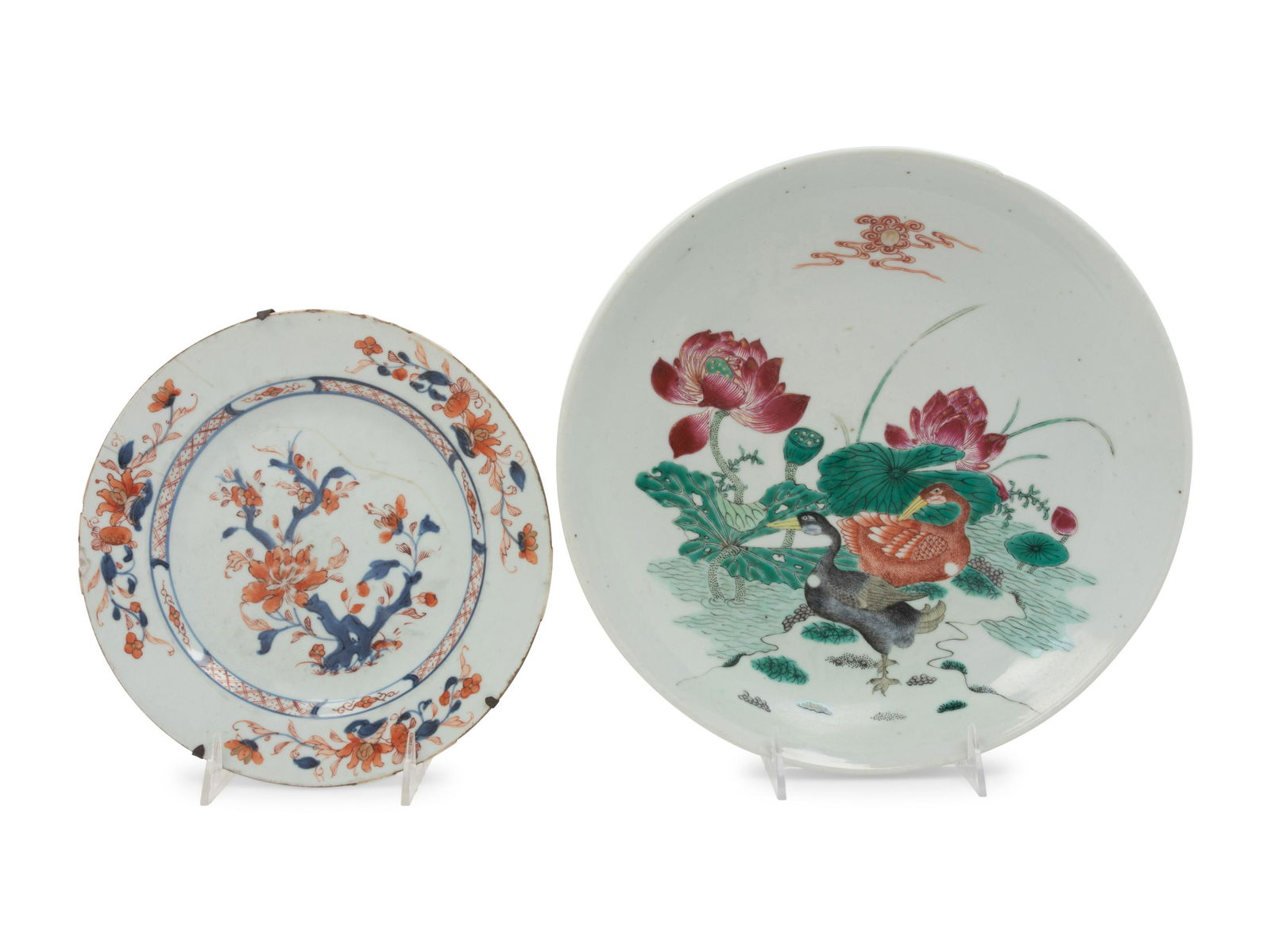 Two Chinese Porcelain Plates (1 of 2)