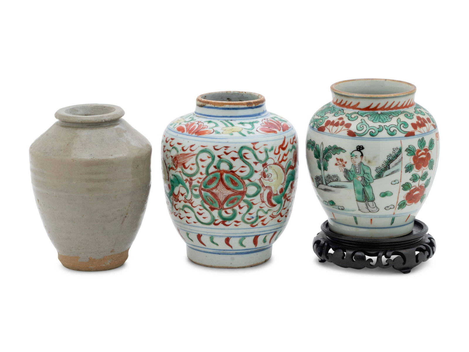 Four Chinese Porcelain Articles (1 of 6)