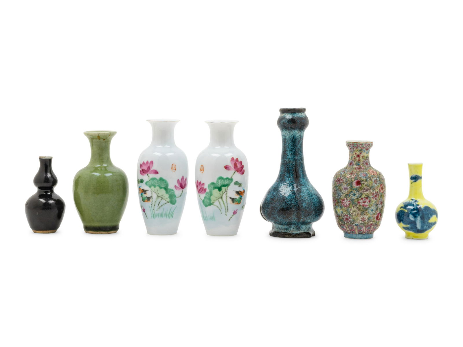 Seven Chinese Porcelain Vases (1 of 3)