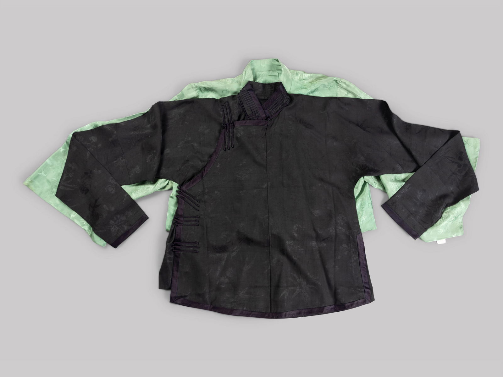 Two Chinese Woven Silk Ladies' Articles (1 of 3)