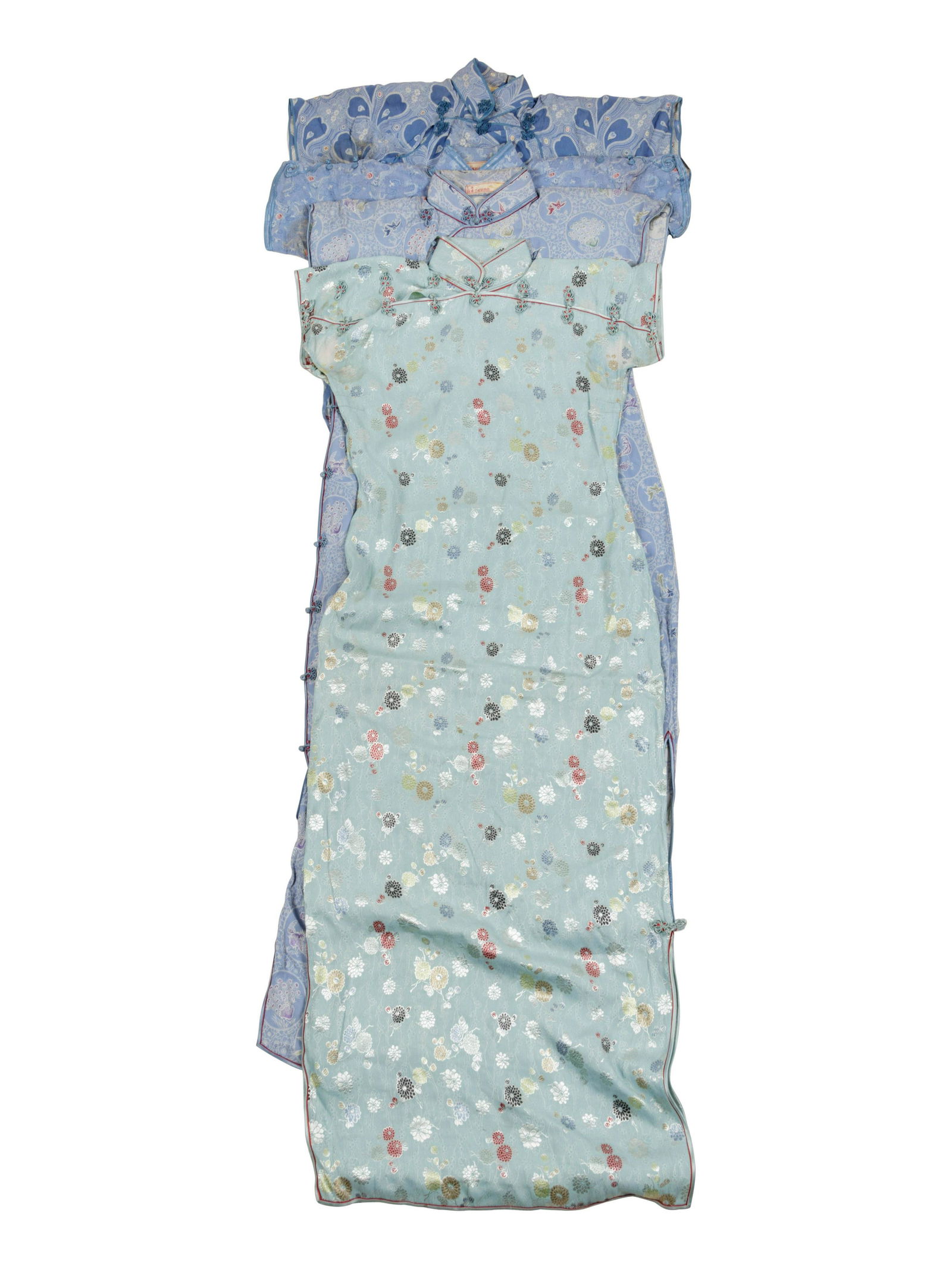 Four Chinese Silk Woven Lady's Cheongsam, Qipao (1 of 4)