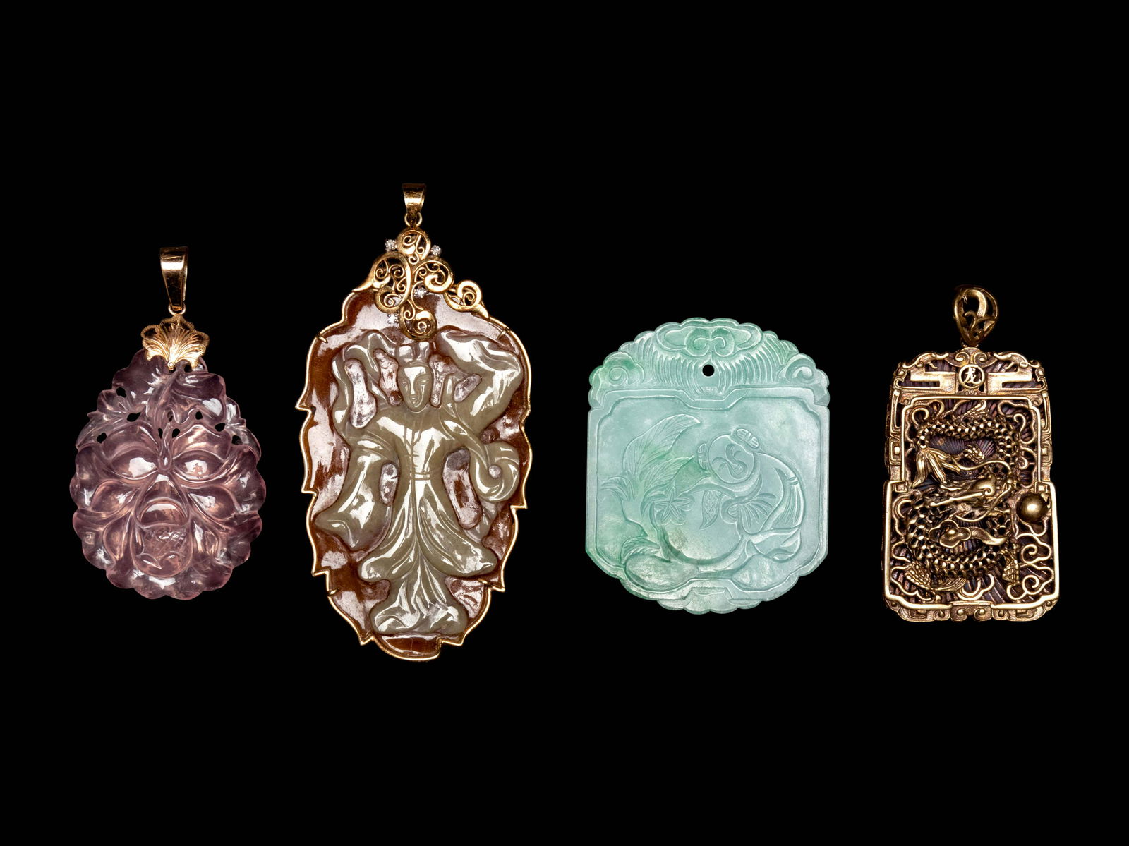 Four Chinese Pendants (1 of 2)