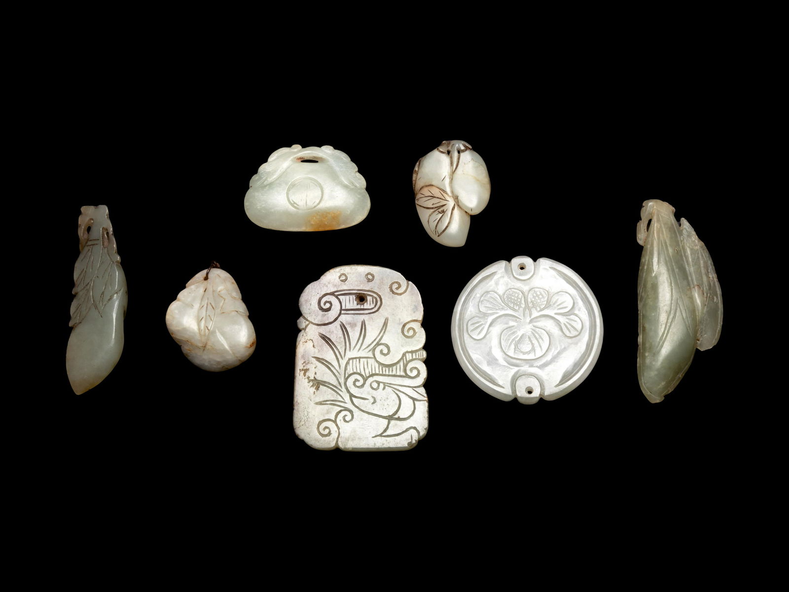 Seven Chinese Jade Articles (1 of 2)