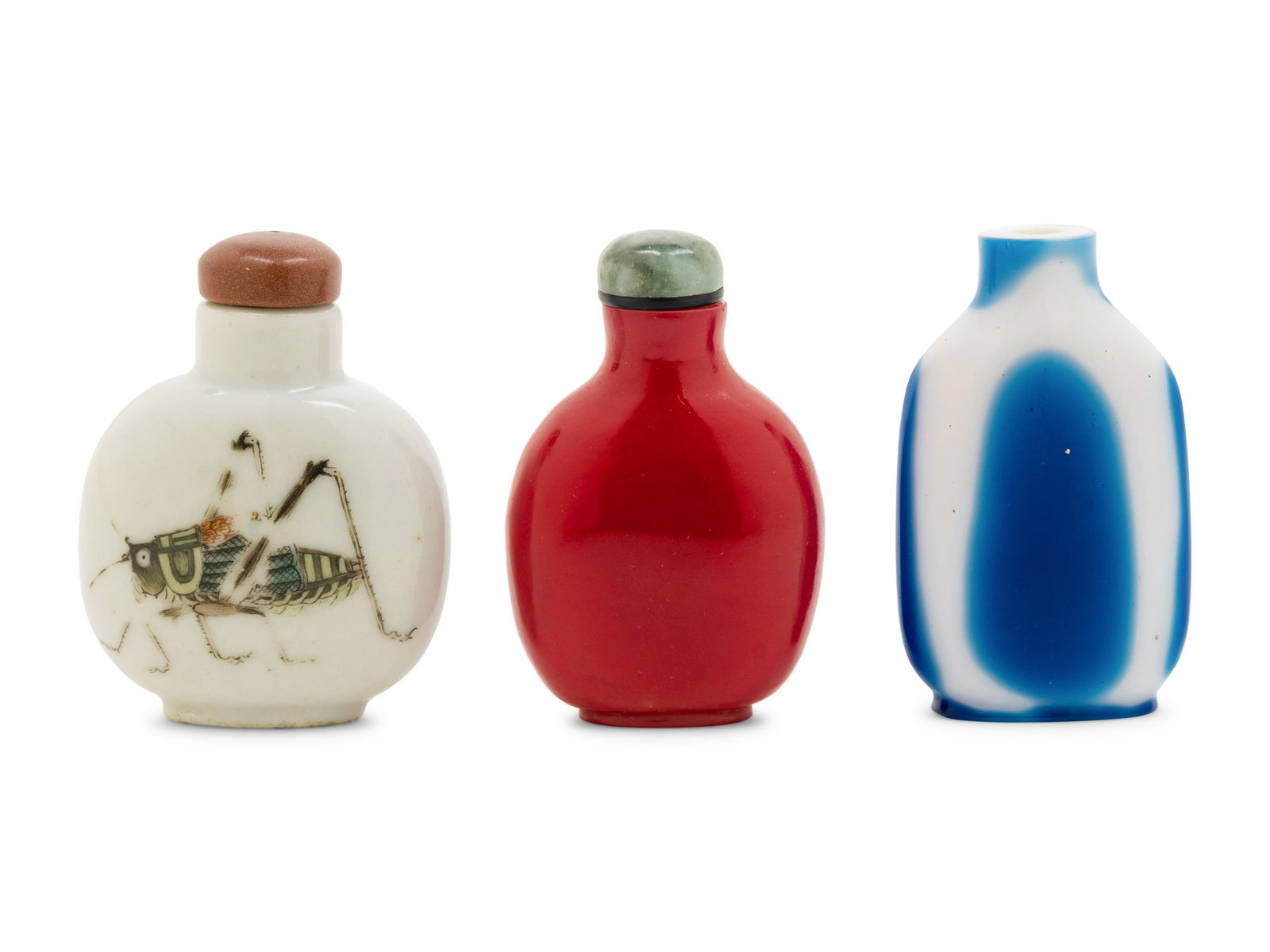 Three Chinese Snuff Bottles (1 of 2)