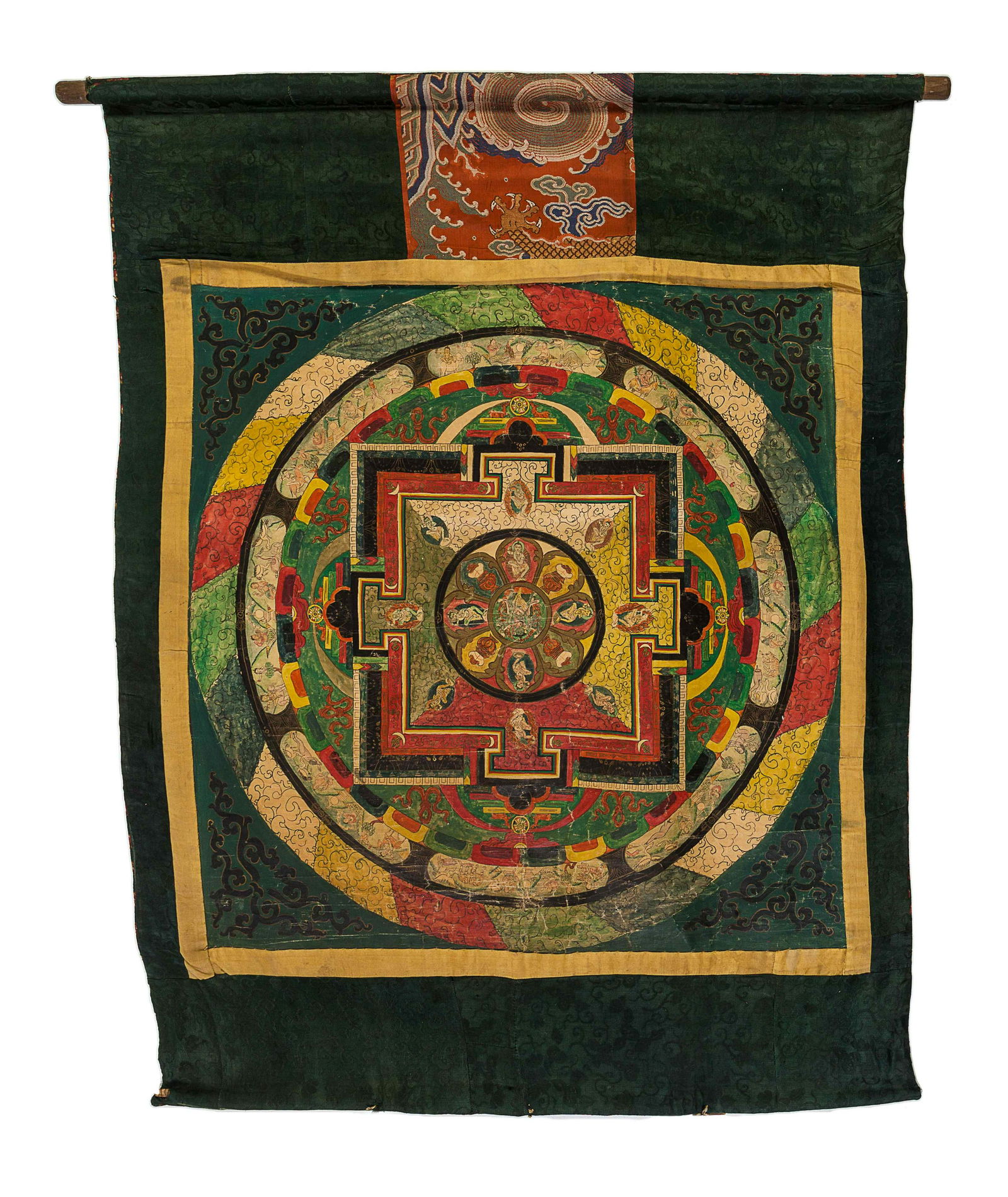 A Tibetan Thangka of Mandala (1 of 3)