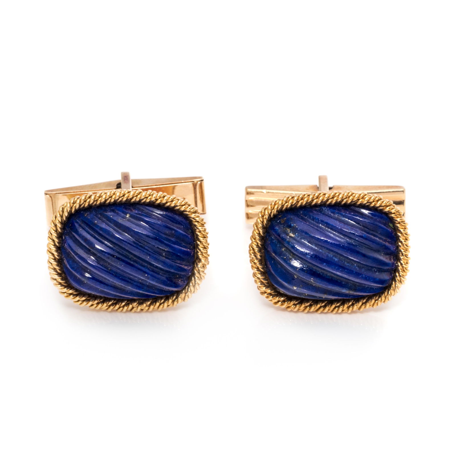 LAPIS LAZULI CUFFLINKS (1 of 3)