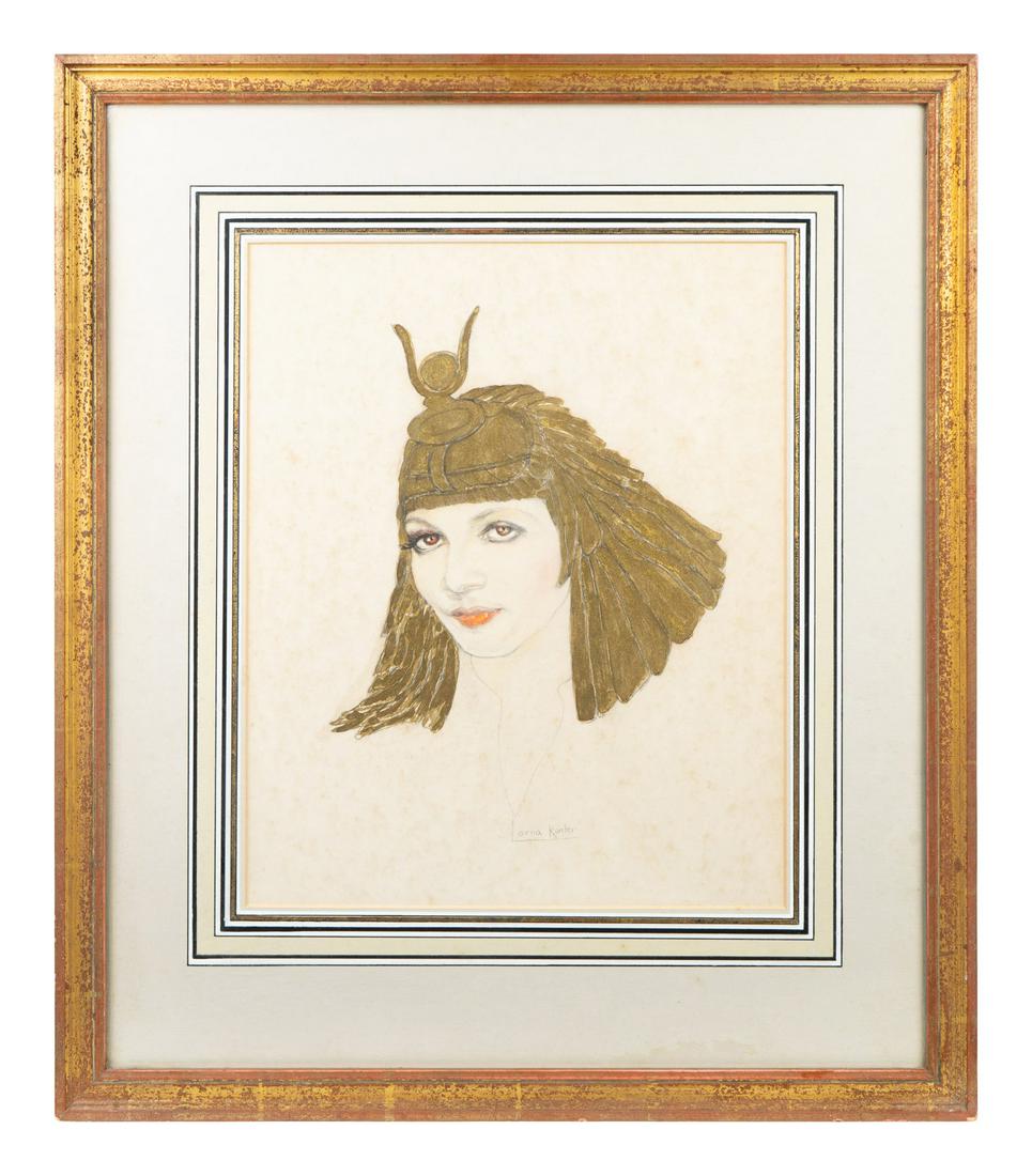 Lorna Kanter, Claudette Colbert as Cleopatra (1 of 5)