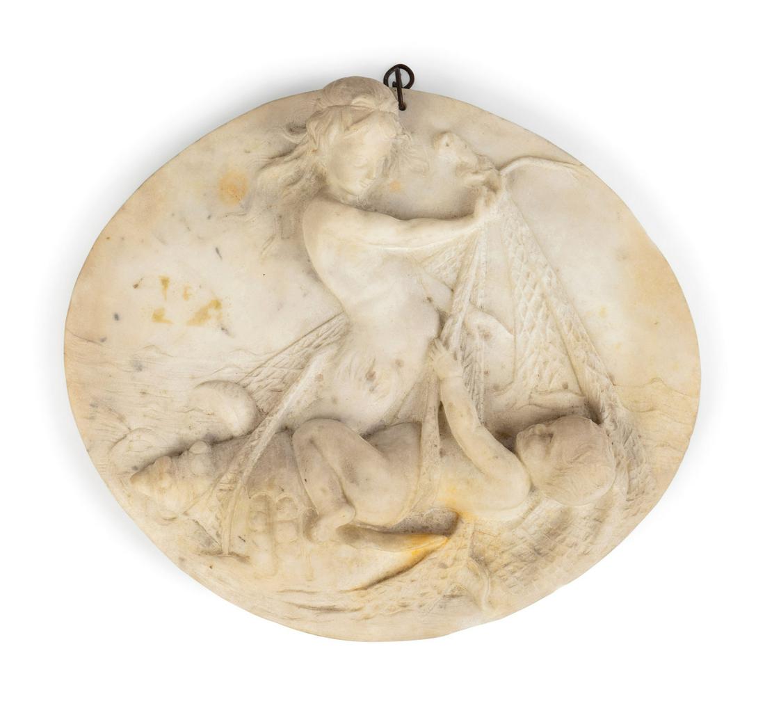 A Continental Marble Roundel (1 of 2)