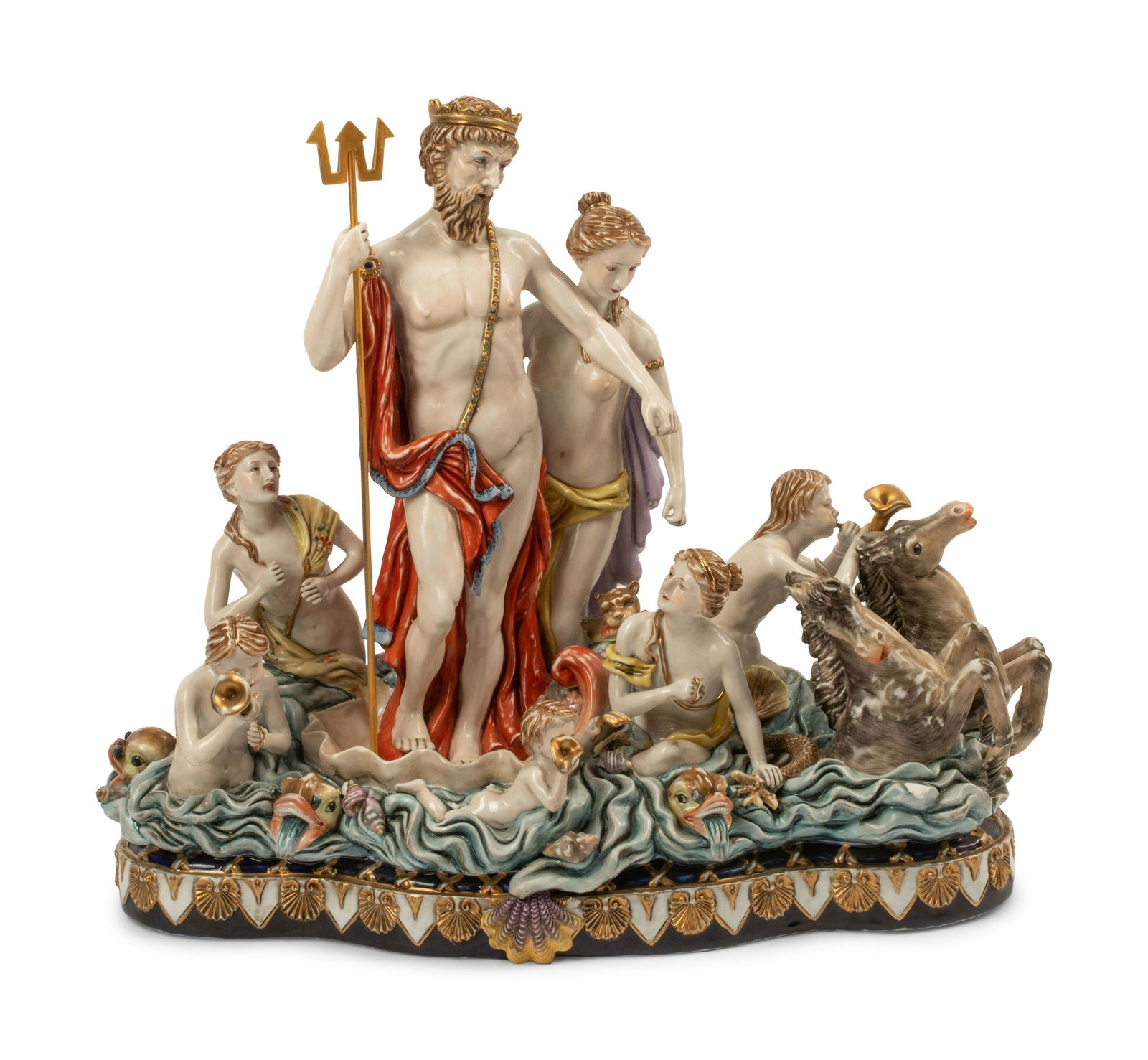 A German Porcelain Figural Group (1 of 1)