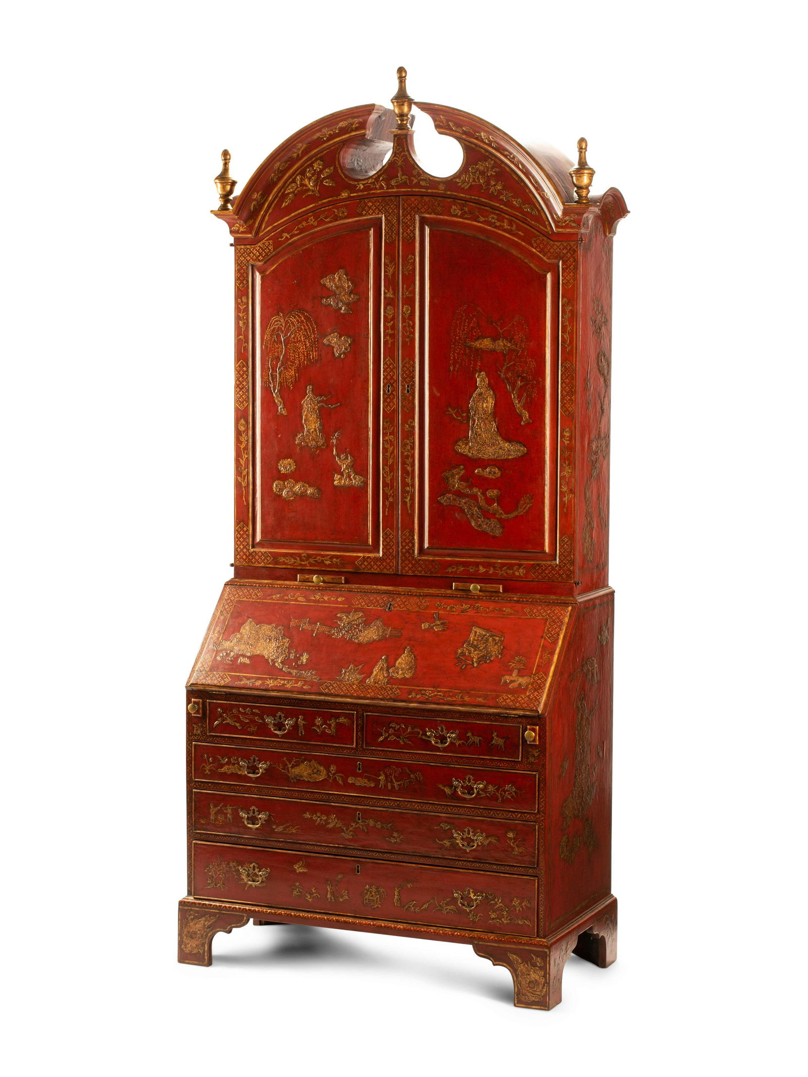 Chinoiserie secretary sale desk