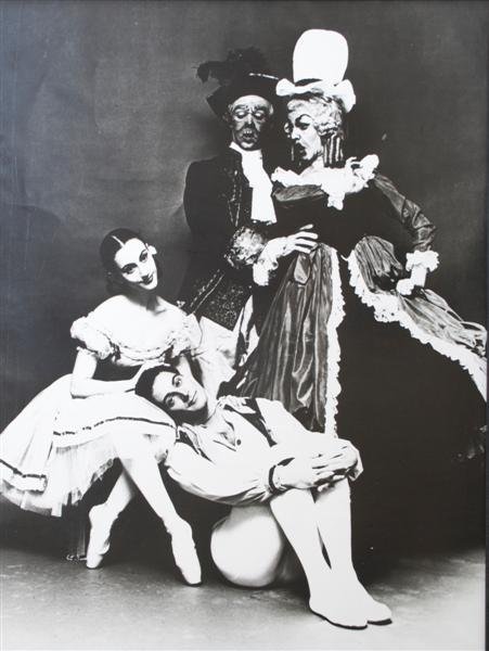 A Group of Three Photographs, Height of tallest 37 : A Group of Three Photographs, two of Robert Joffrey and one of a ballet scene. Height of tallest 37 x width 28 1/2 inches. Property from the Estate of Mr. Gerald Arpino, Chicago, Illinois