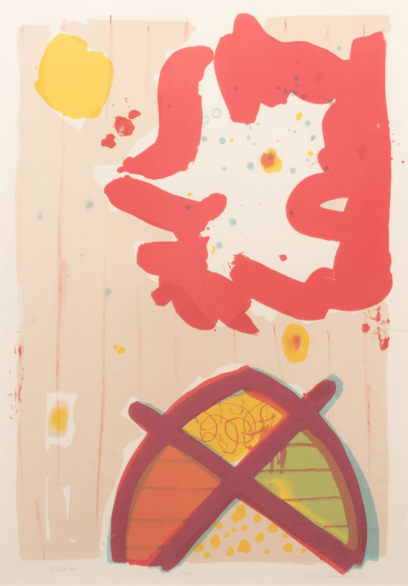 Jacob Kainen (American, 1909-2001) Saythian, 1973 (1 of 4)