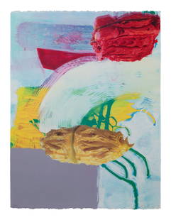 Pia Fries (Swiss, b. 1955) Untitled Silkscreen V, 1999: Pia Fries (Swiss, b. 1955) Untitled Silkscreen V, 1999 silkscreen 19 4/5 x 25 4/5 inches. Property from the Estate of Leslie "Mitzi" S. Magin sold to Benefit the Following Four Naples, Florida Chariti