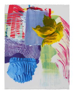 Pia Fries (Swiss, b. 1955) Untitled Silkscreen IV, 1999: Pia Fries (Swiss, b. 1955) Untitled Silkscreen IV, 1999 silkscreen 19 4/5 x 25 4/5 inches. Property from the Estate of Leslie "Mitzi" S. Magin sold to Benefit the Following Four Naples, Florida Charit