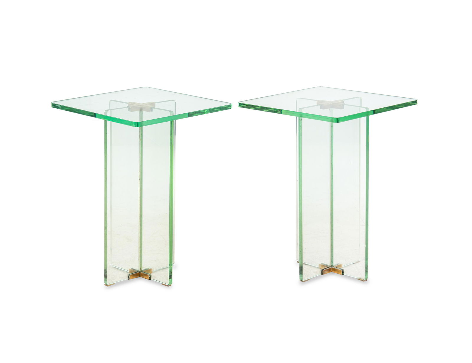 Italian Mid 20th Century Pair of Side Tables in the (1 of 1)