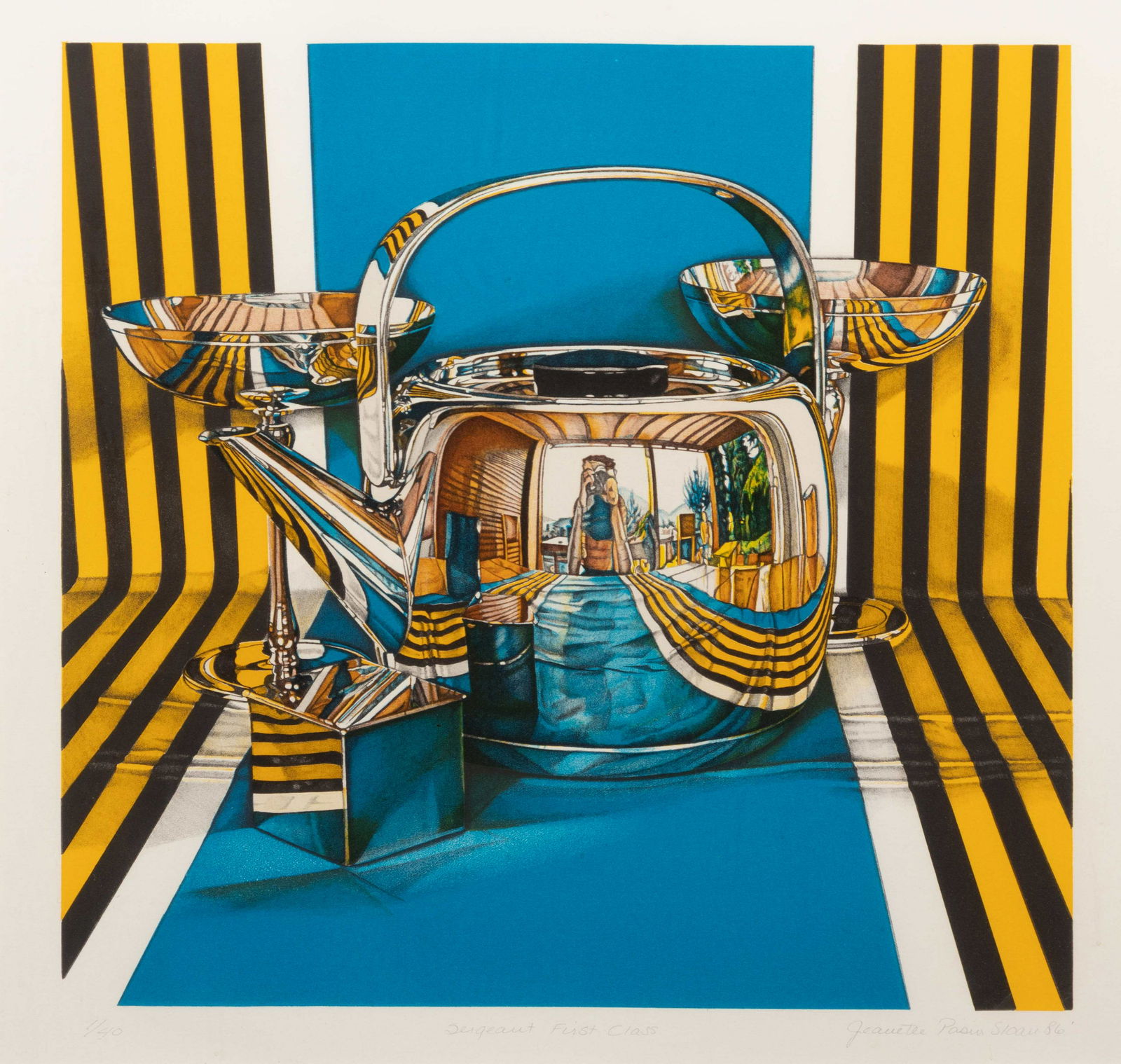 Jeanette Pasin Sloan (American, b. 1946) Sergeant First (1 of 4)