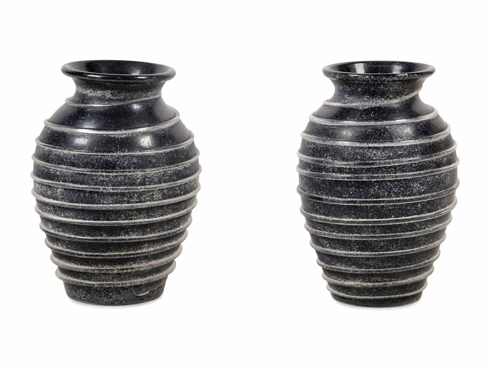 Karl Springer (German, 1931-1991) Pair of Tall (1 of 2)