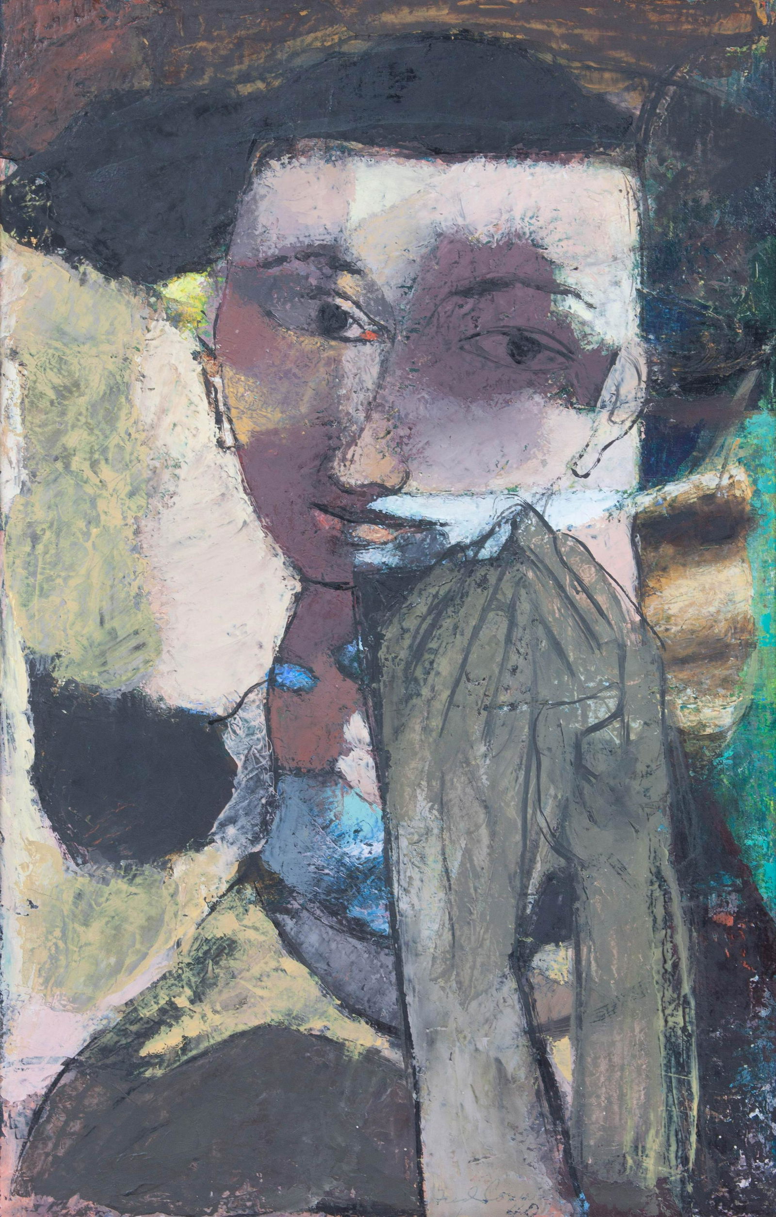 Frederick Conway (American, 1900-1973) Portrait,  (1 of 2)