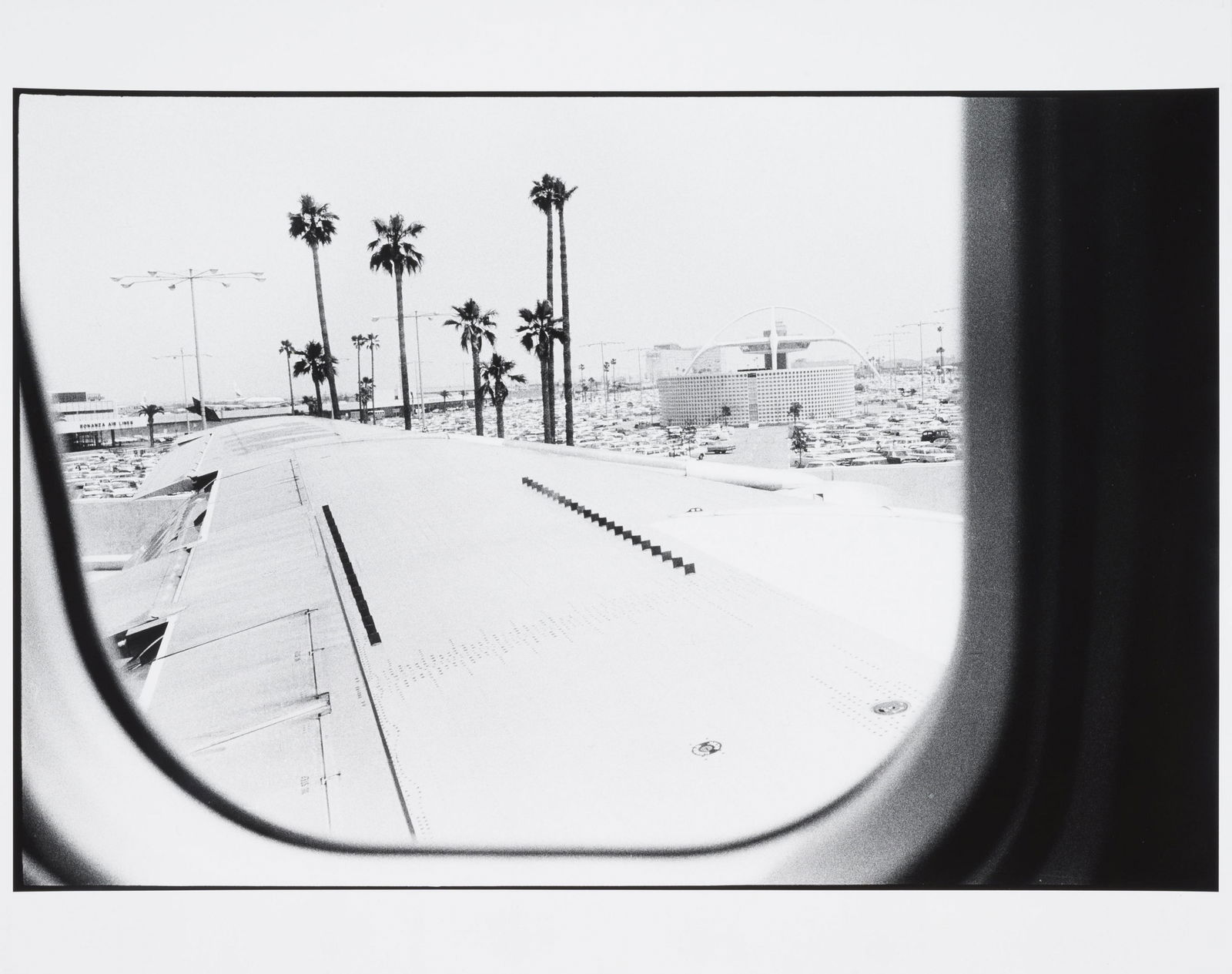 Bruce Davidson (American, b. 1933) Untitled (Jet: Bruce Davidson (American, b. 1933) Untitled (Jet Aircraft Wing) from Los Angeles gelatin silver print signed in pencil (verso) 13 x 19 1/2 inches. Property from The Western Union Company