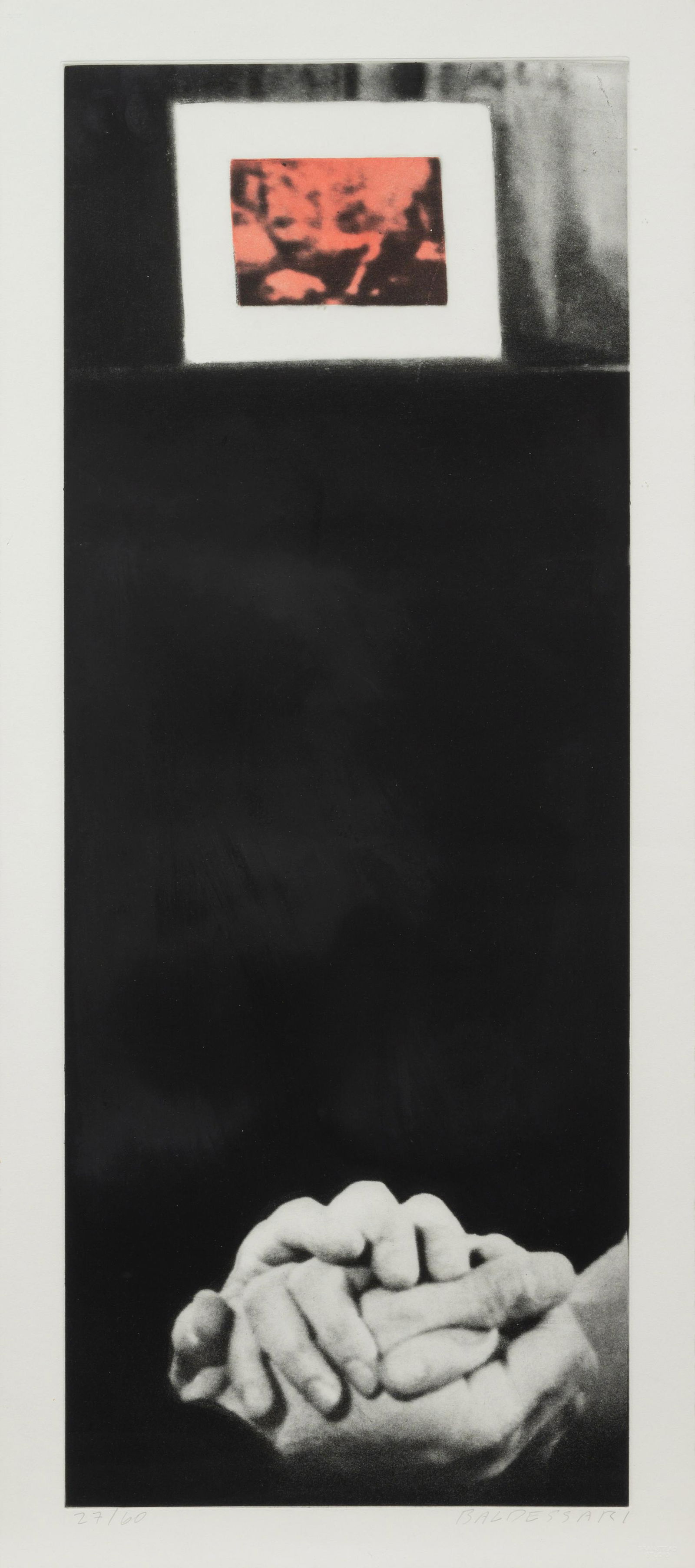 John Baldessari (American, 1931-2020) Love and Work, (1 of 3)