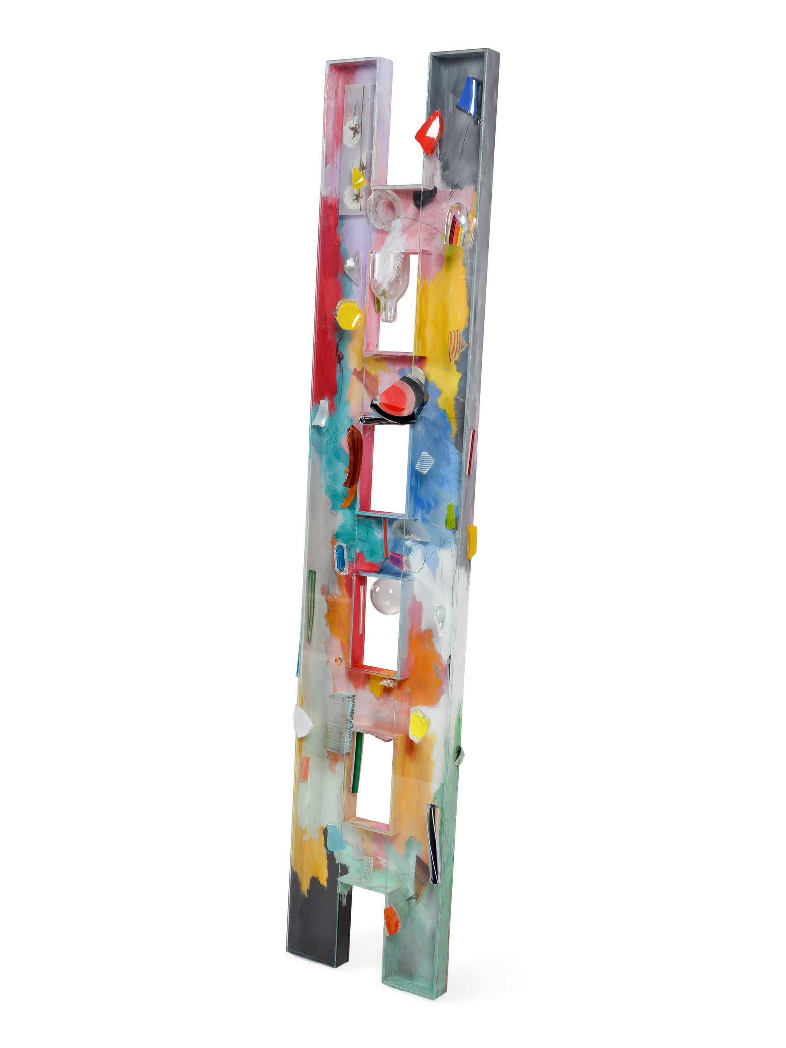 Therman Statom (American, b. 1953 Ladder-Luma, 1997 (1 of 2)