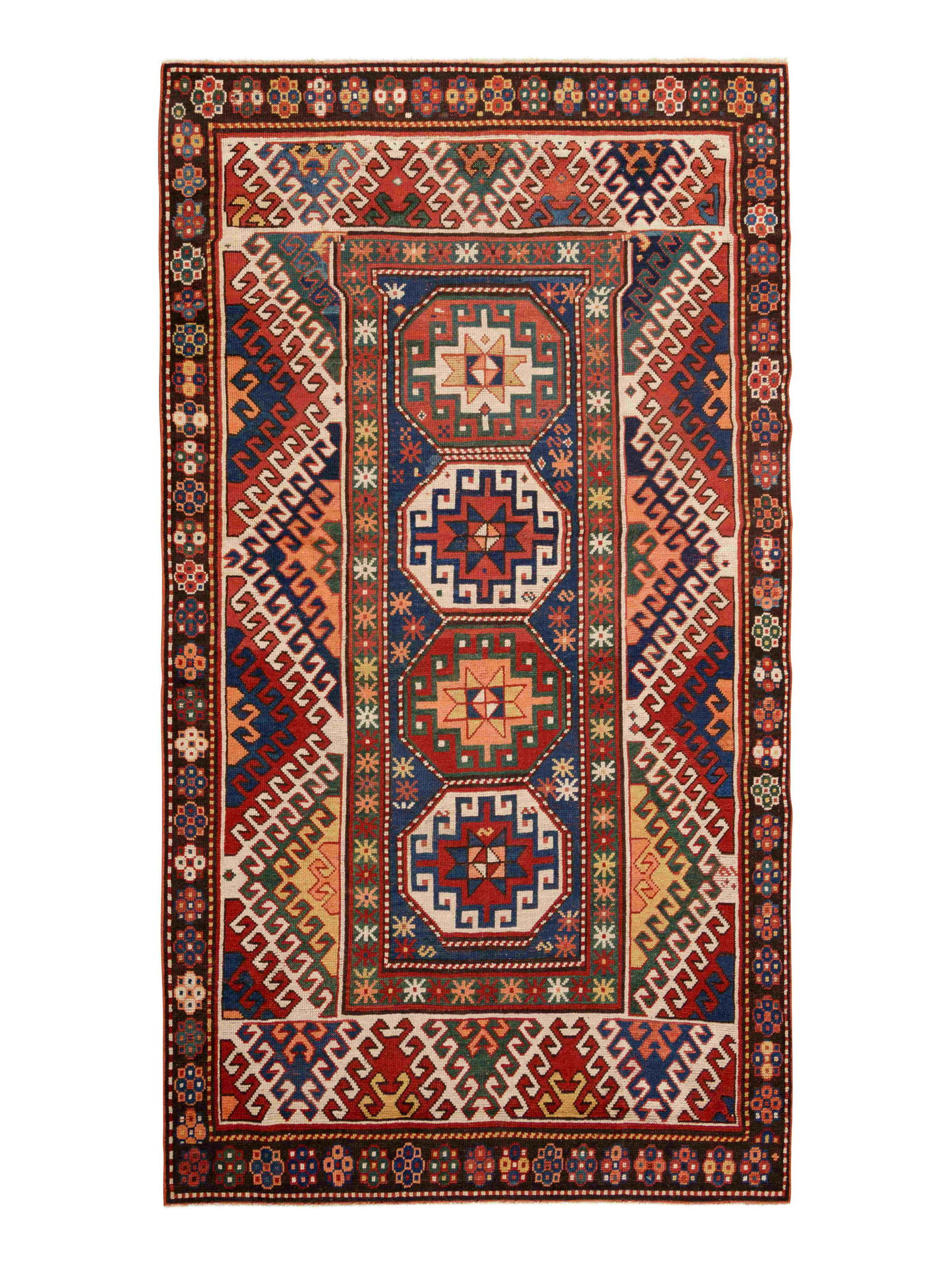 A Caucasian Kazakh Wool Rug (1 of 3)