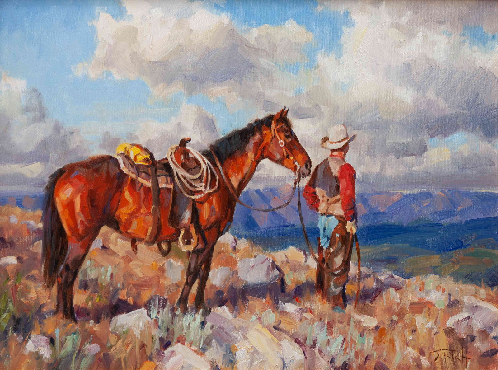 Jason Rich (American, b. 1970) Contemplating, 2001 (1 of 3)