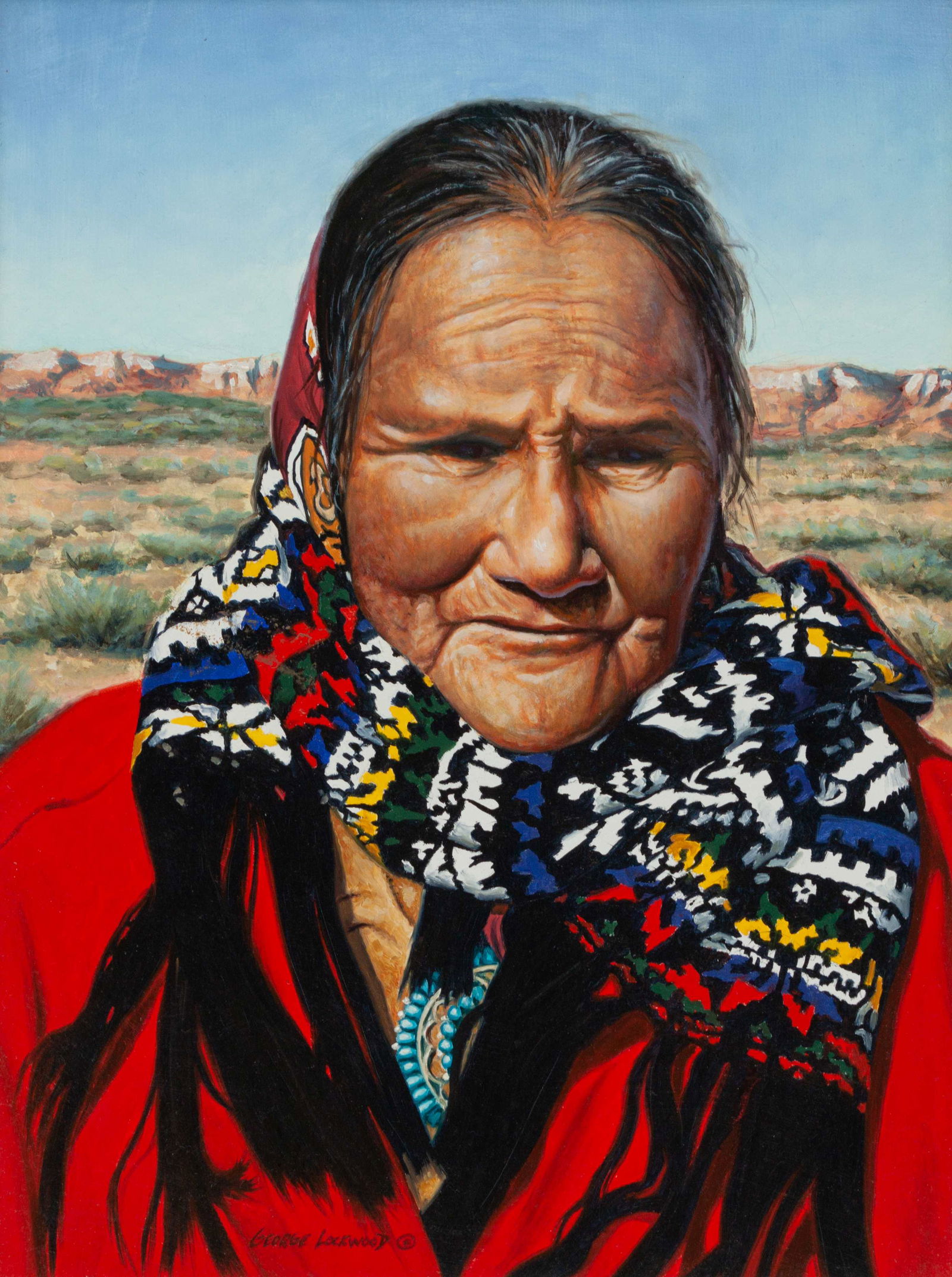 George Lockwood (American, b. 1961) Navajo Colors (1 of 3)