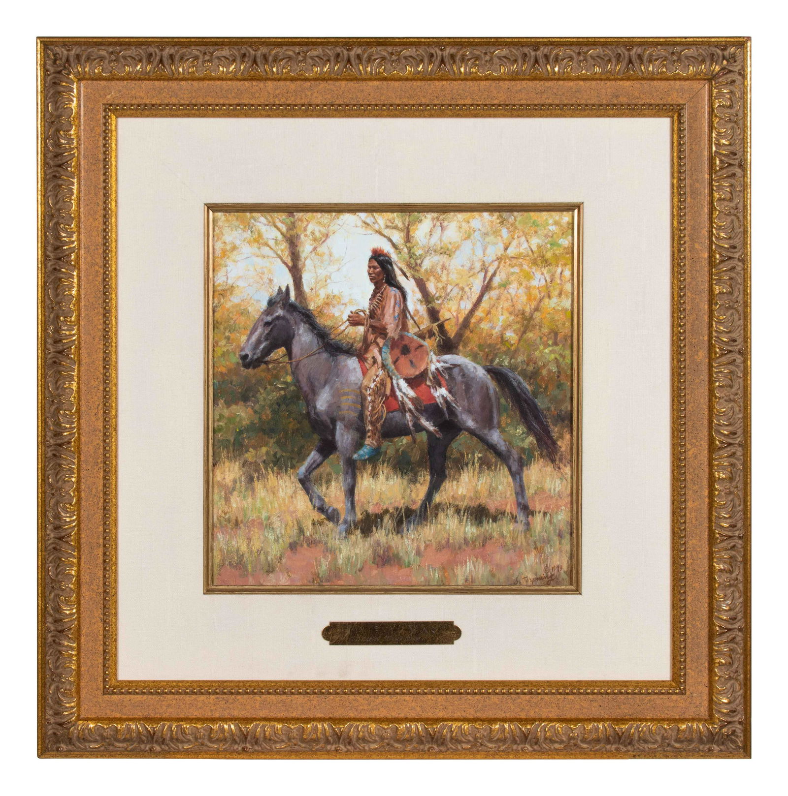 Susan Terpning (American, b. 1953) The Blue Mare, 1993 (1 of 4)