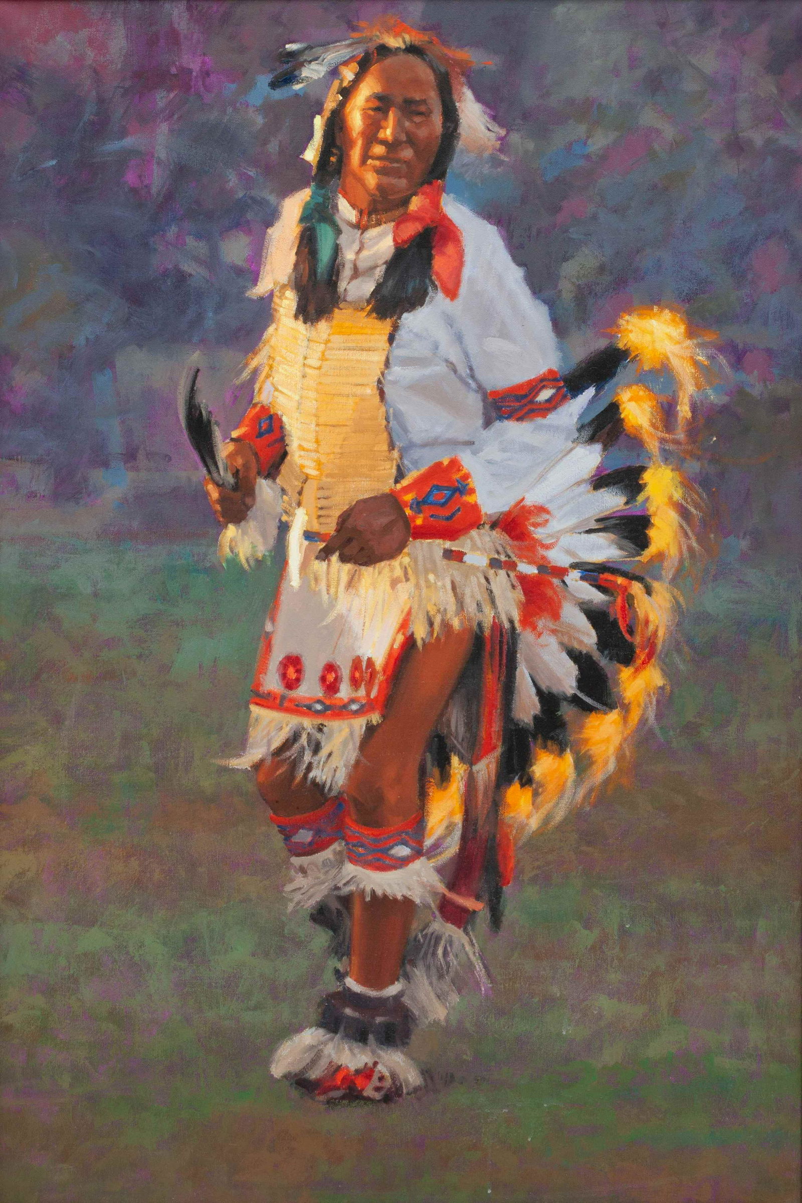 Paul Milosevich (American, b. 1936) Feather Dancer (1 of 2)