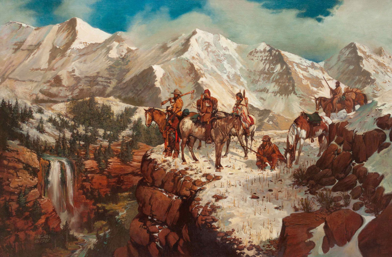 William Maughan (American, b. 1946) First Light, 1981 (1 of 3)